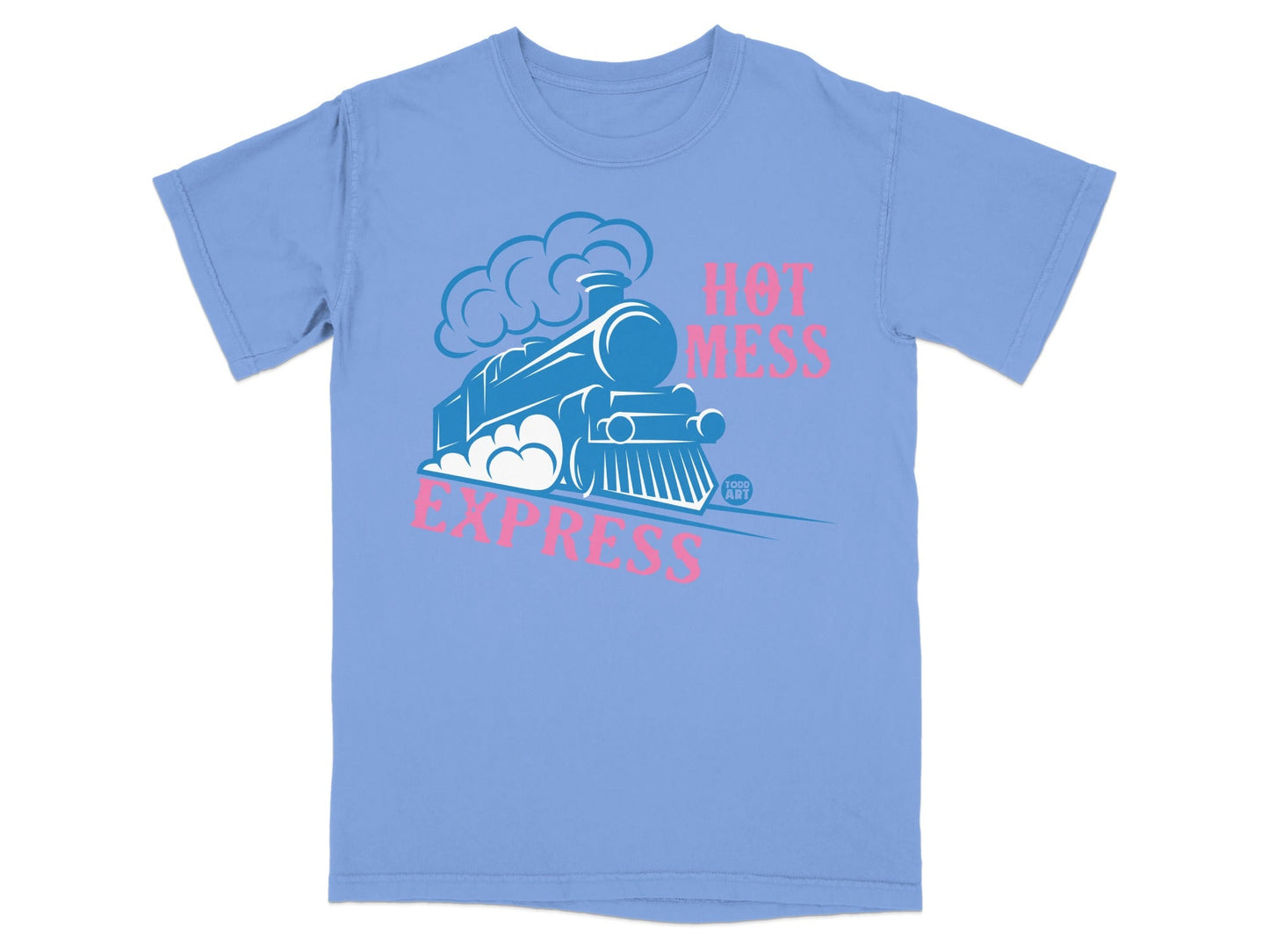 Hot Mess Express Train Graphic T-Shirt for Fun Style