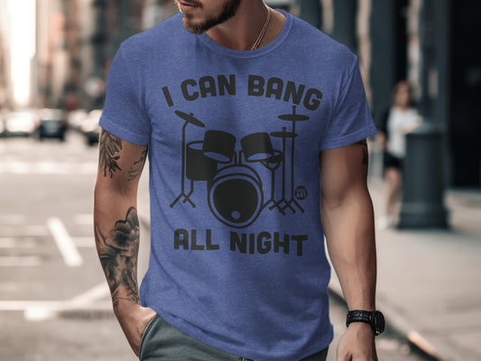 I Can Bang All Night Drum Kit Graphic T-Shirt product