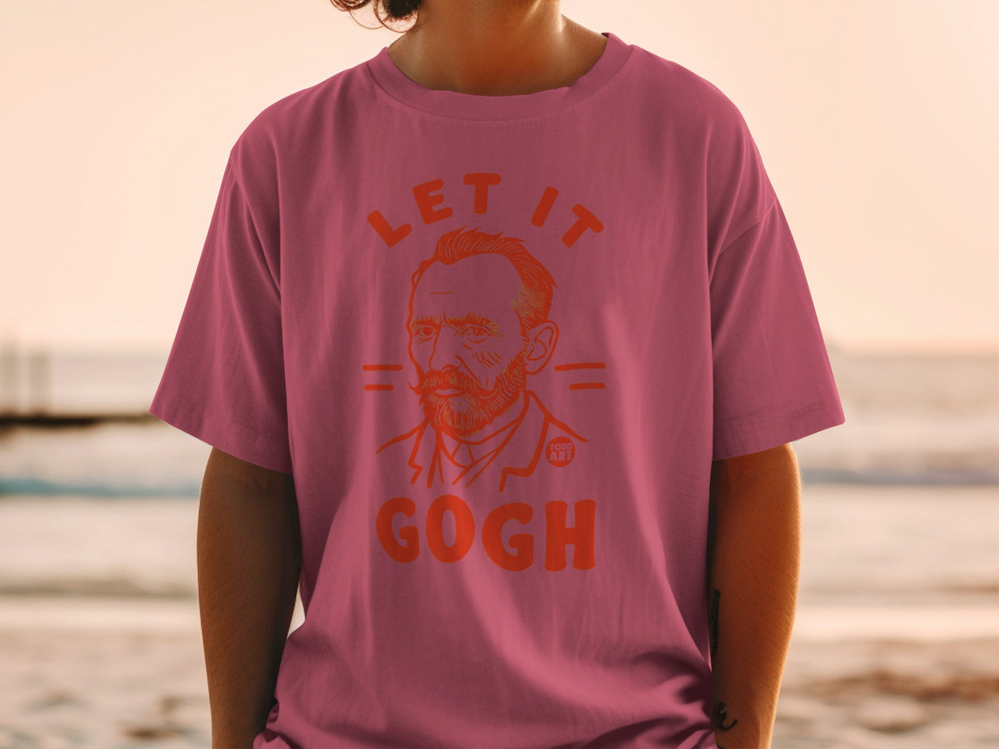 LET IT GOGH Van Gogh Face TODD ART product type