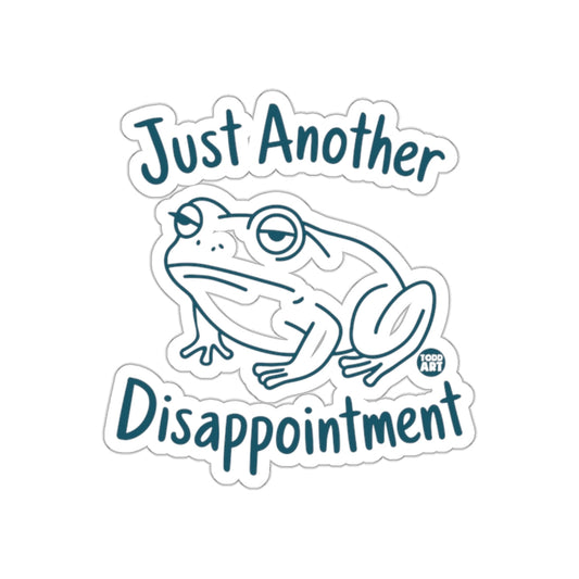Just Another Disappointment Frog Sticker