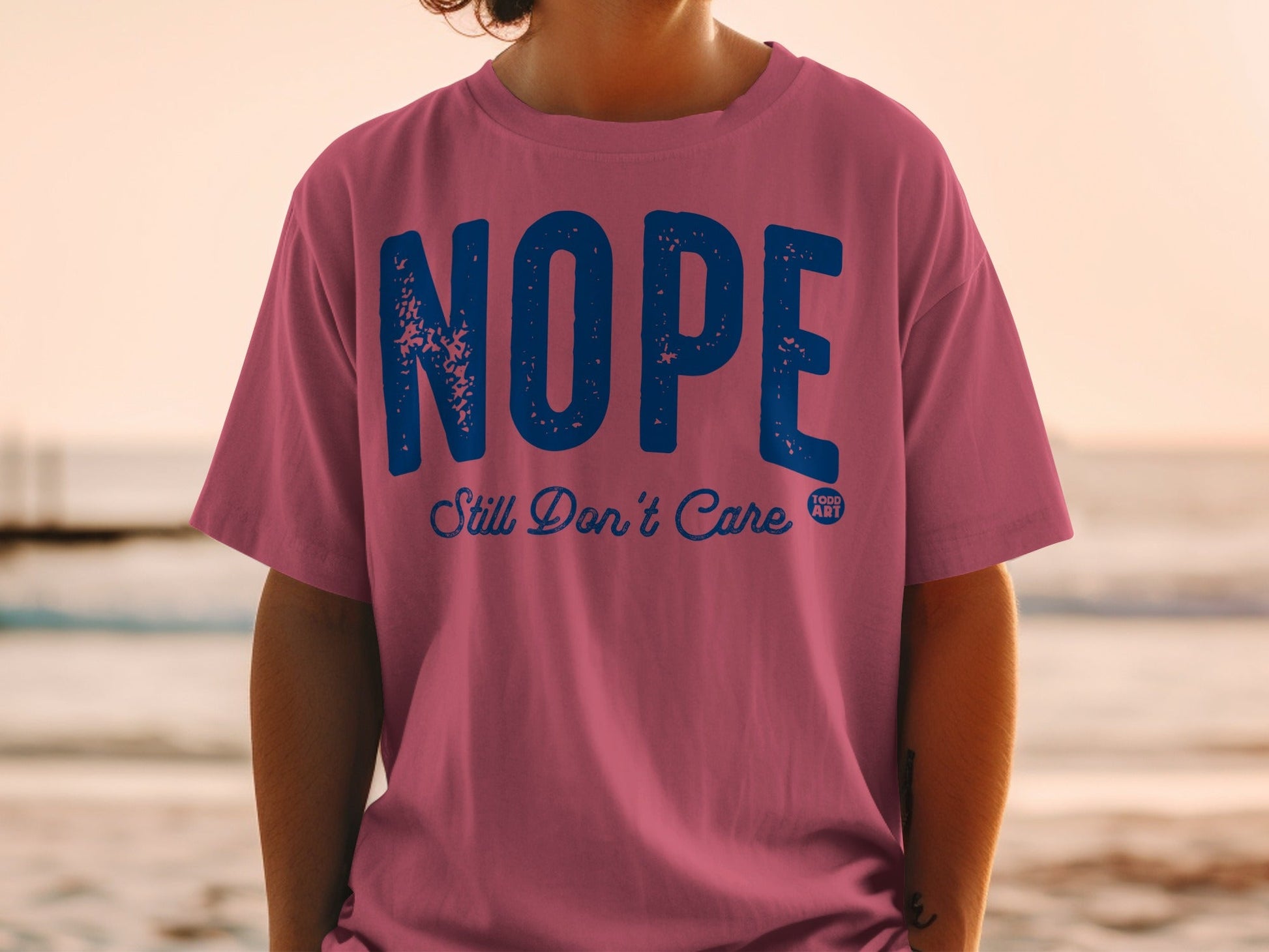 Nope Still Don't Care Graphic T-shirt