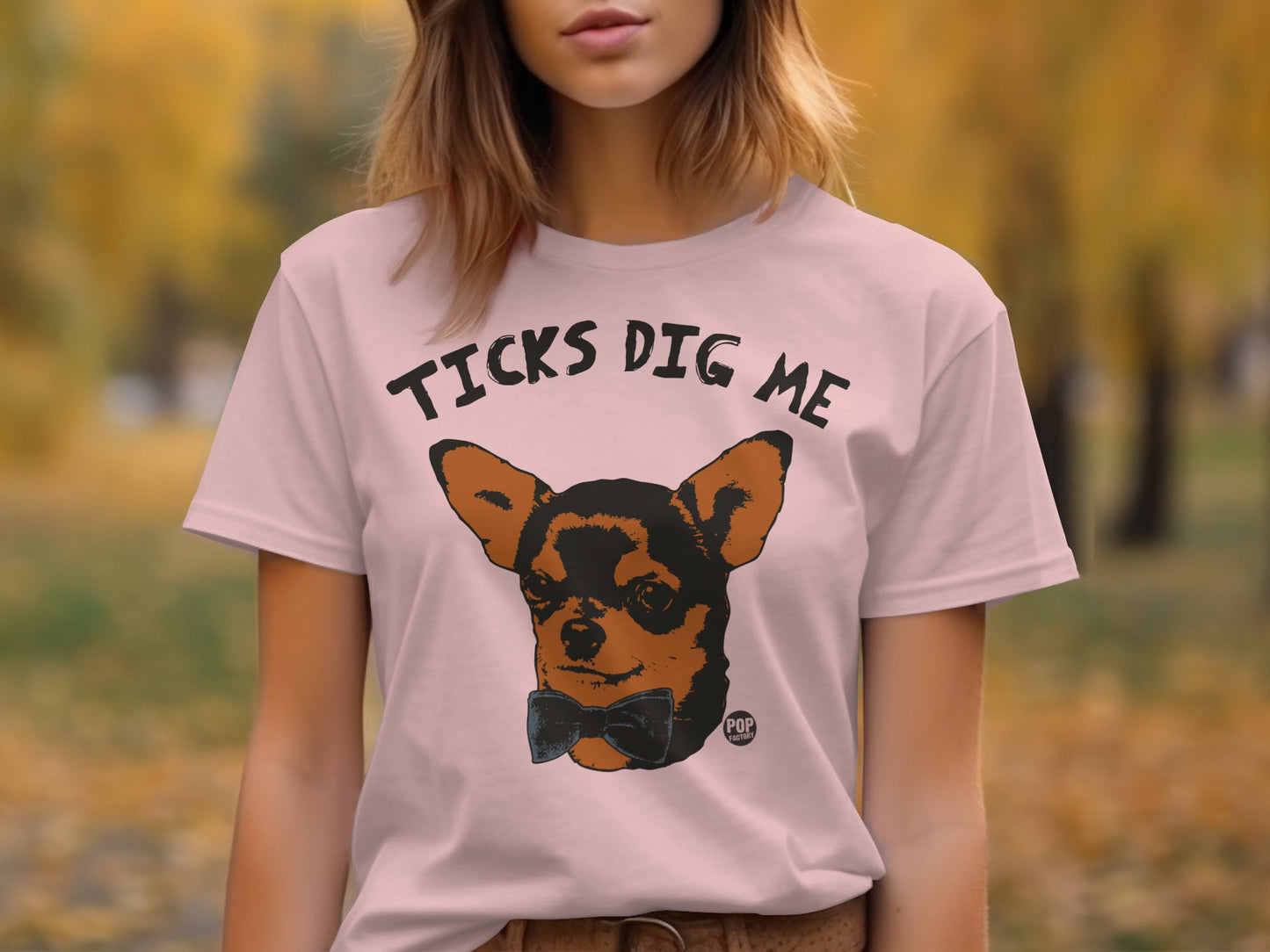 Ticks Dig Me Graphic Print Casual T-shirt product