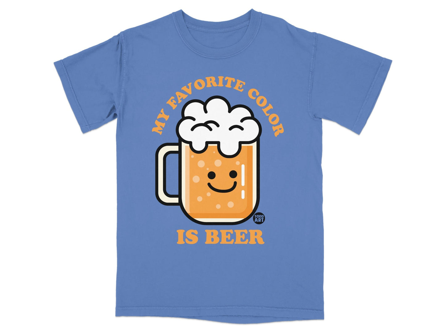 My Favorite Color Is Beer Graphic T-Shirt