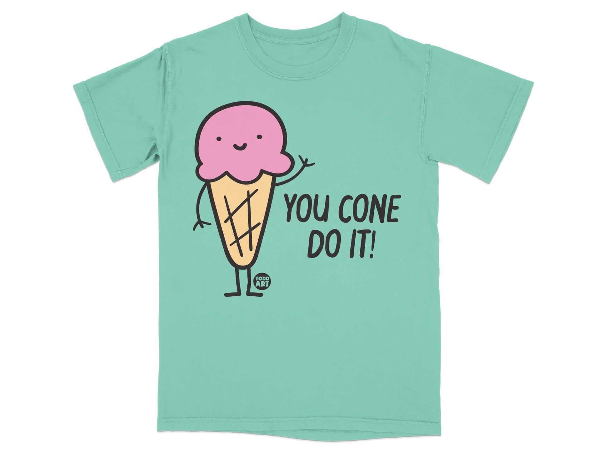 You Cone Do It Ice Cream Motivational Shirt