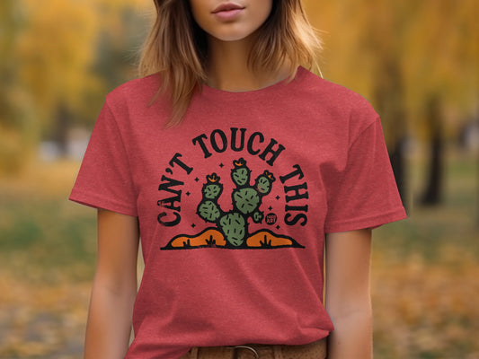 Can't Touch This Cactus Graphic Print T-Shirt
