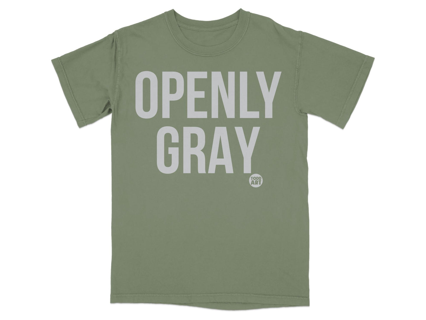 Openly Gray Todd Art Graphic T-Shirt Product