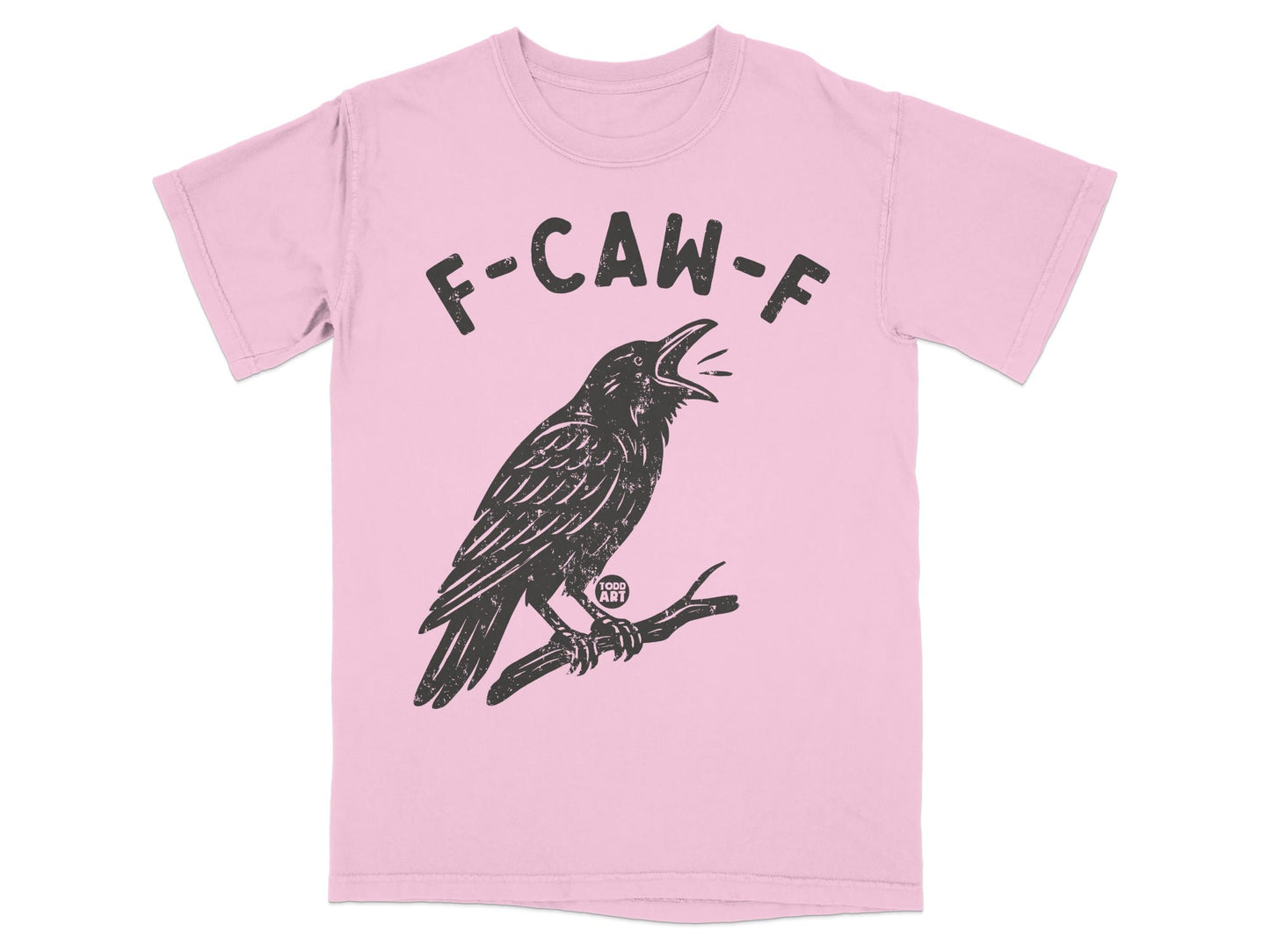 F-CAW-F Crow Graphic Tee Funny Unisex T-Shirt
