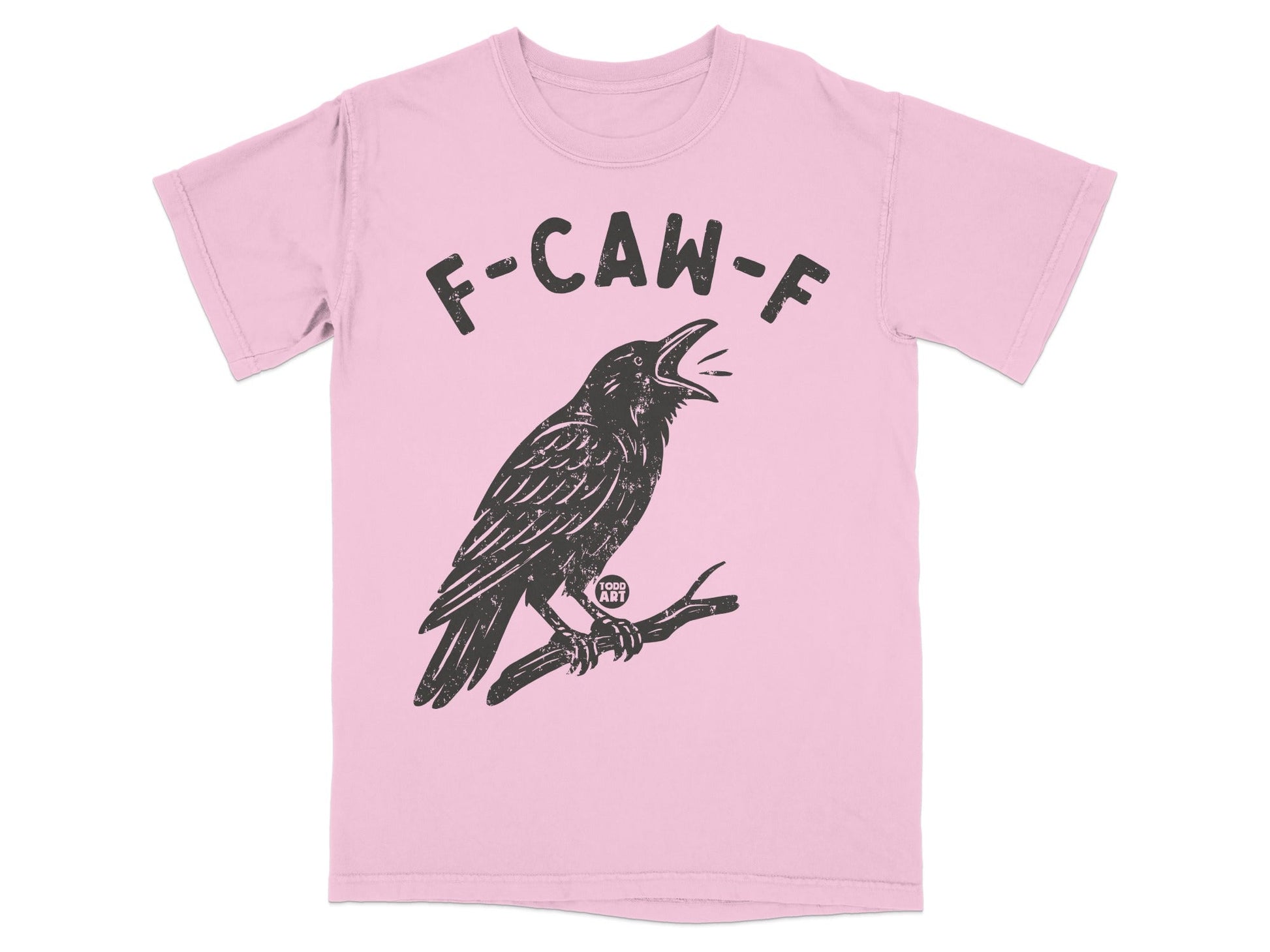 F-CAW-F Crow Graphic Tee Funny Unisex T-Shirt