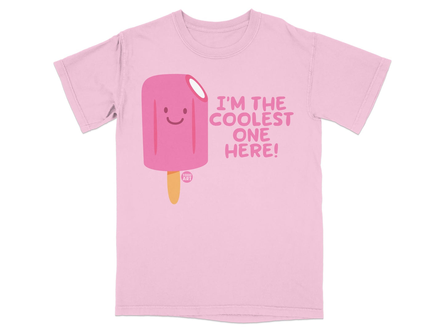 I'M THE COOLEST ONE HERE Popsicle Graphic T-Shirt
