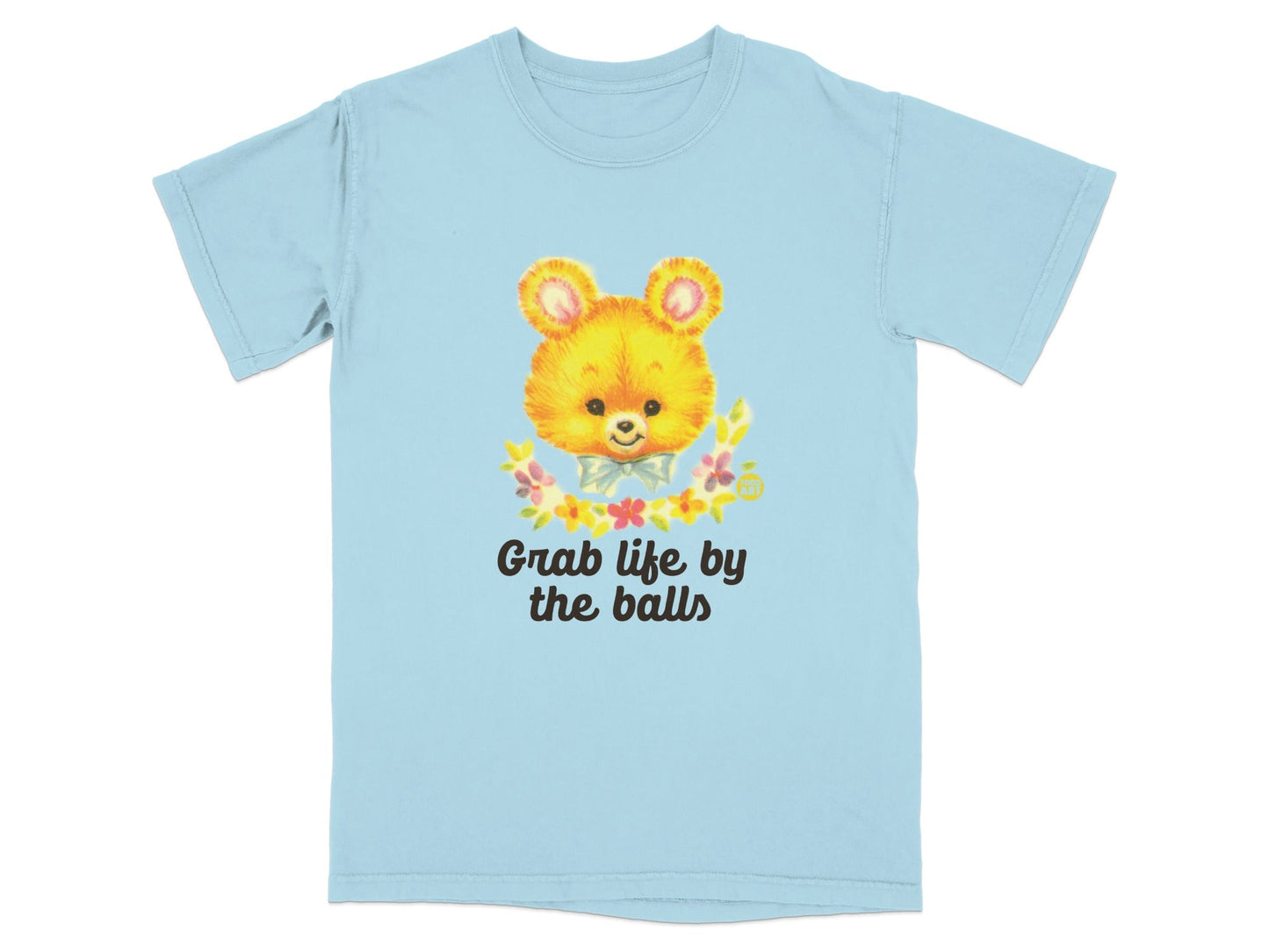 Grab Life By The Balls Cute Bear T-Shirt