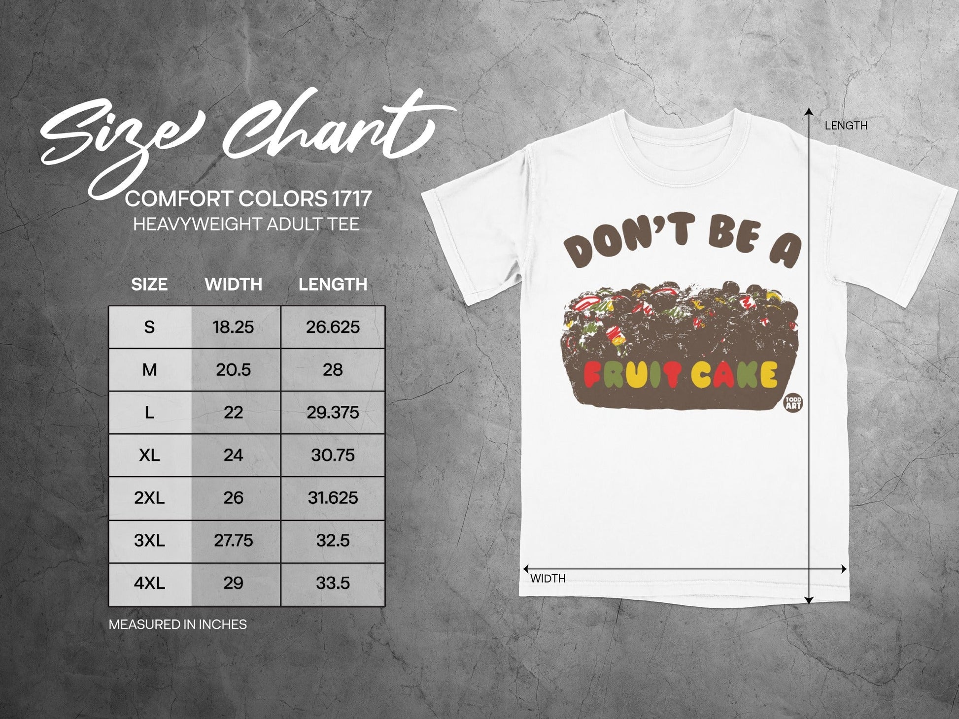 Don't Be A Fruit Cake T-shirt Perfect Gift Idea