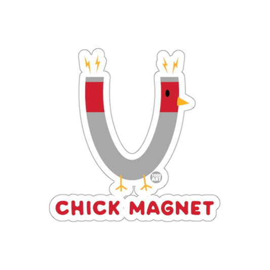 Funny Chick Magnet Sticker Product