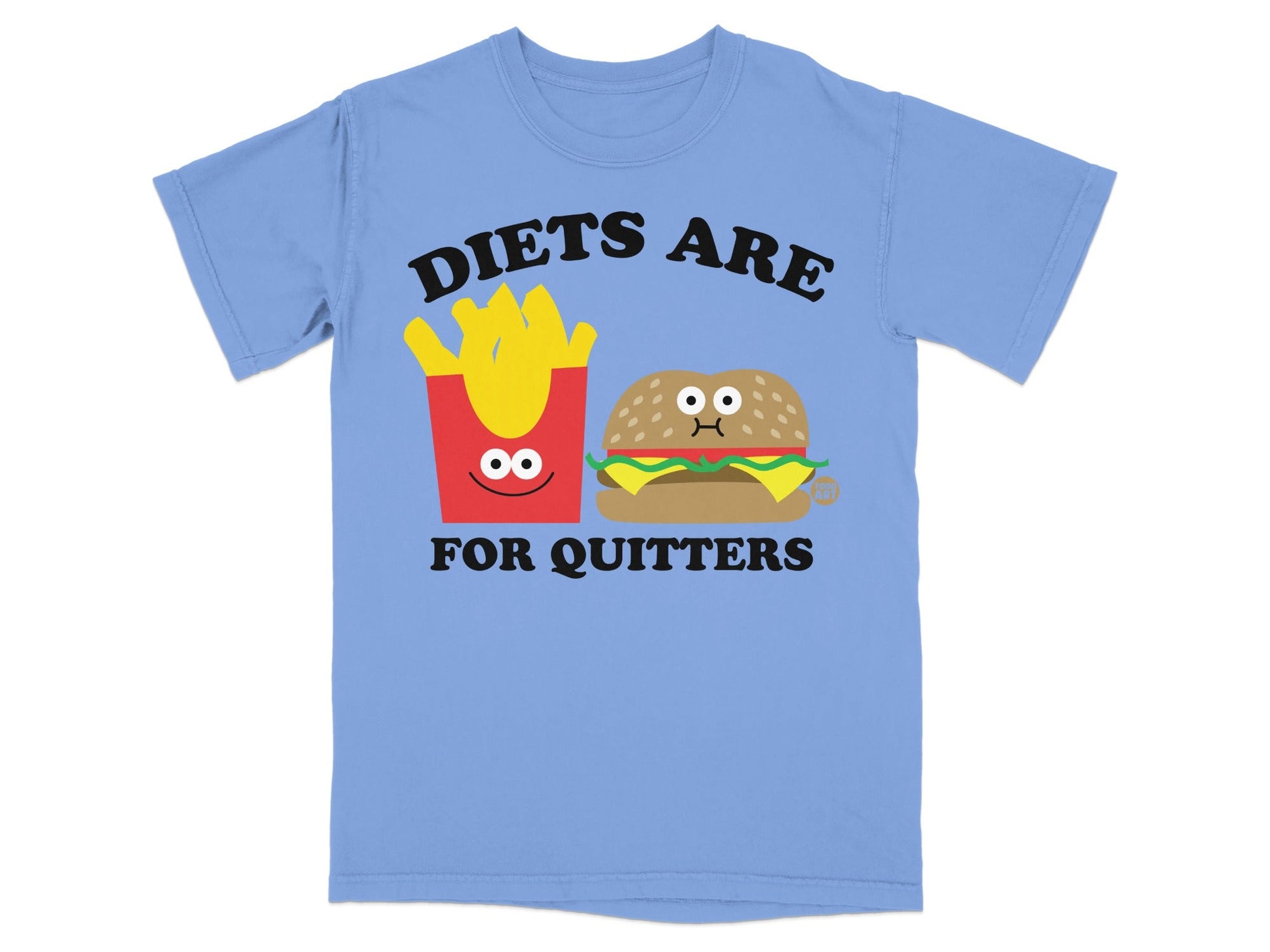 Diets Are For Quitters Funny Graphic T-Shirt