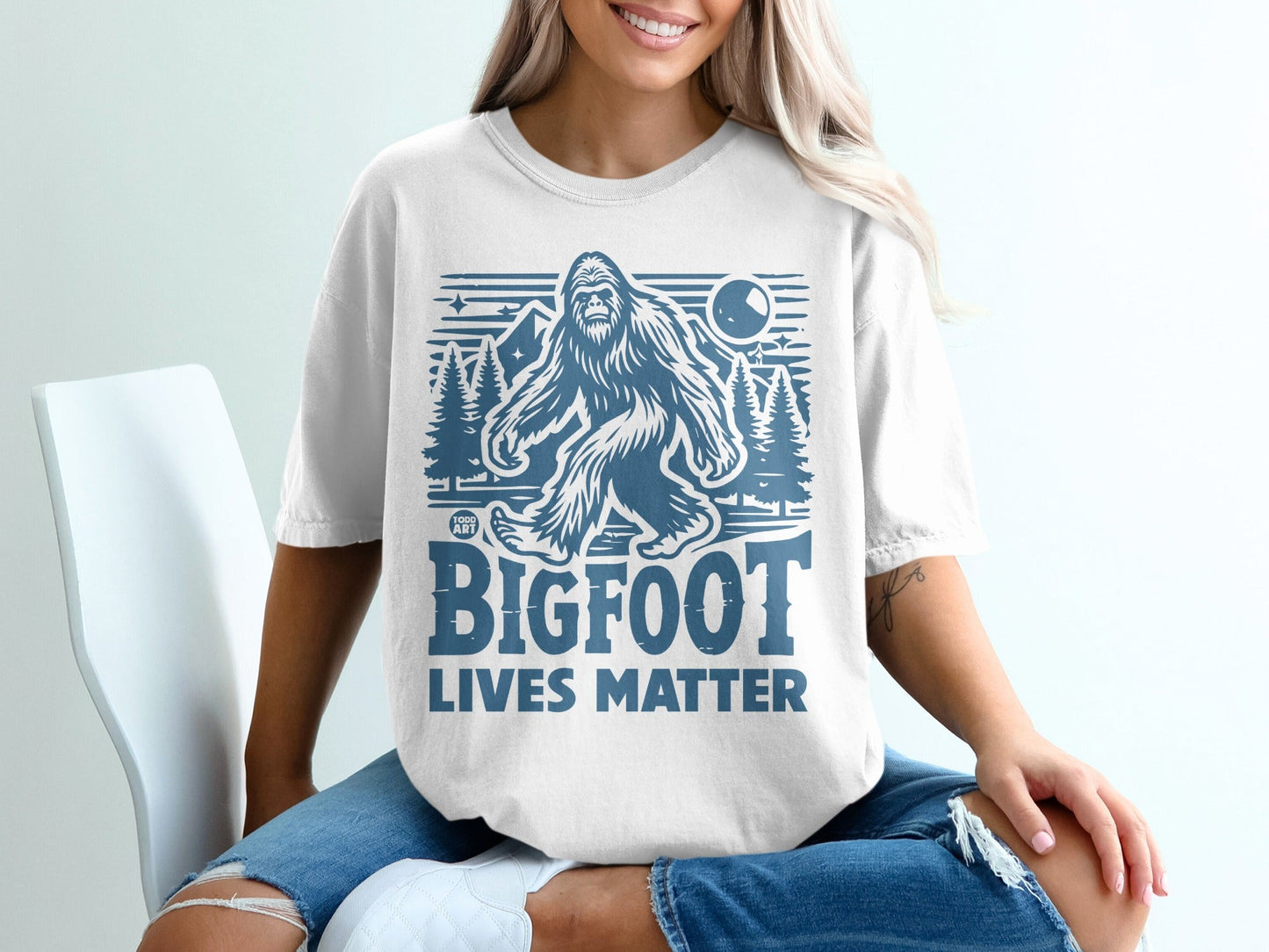 Bigfoot Lives Matter Graphic Tee for Adventurers