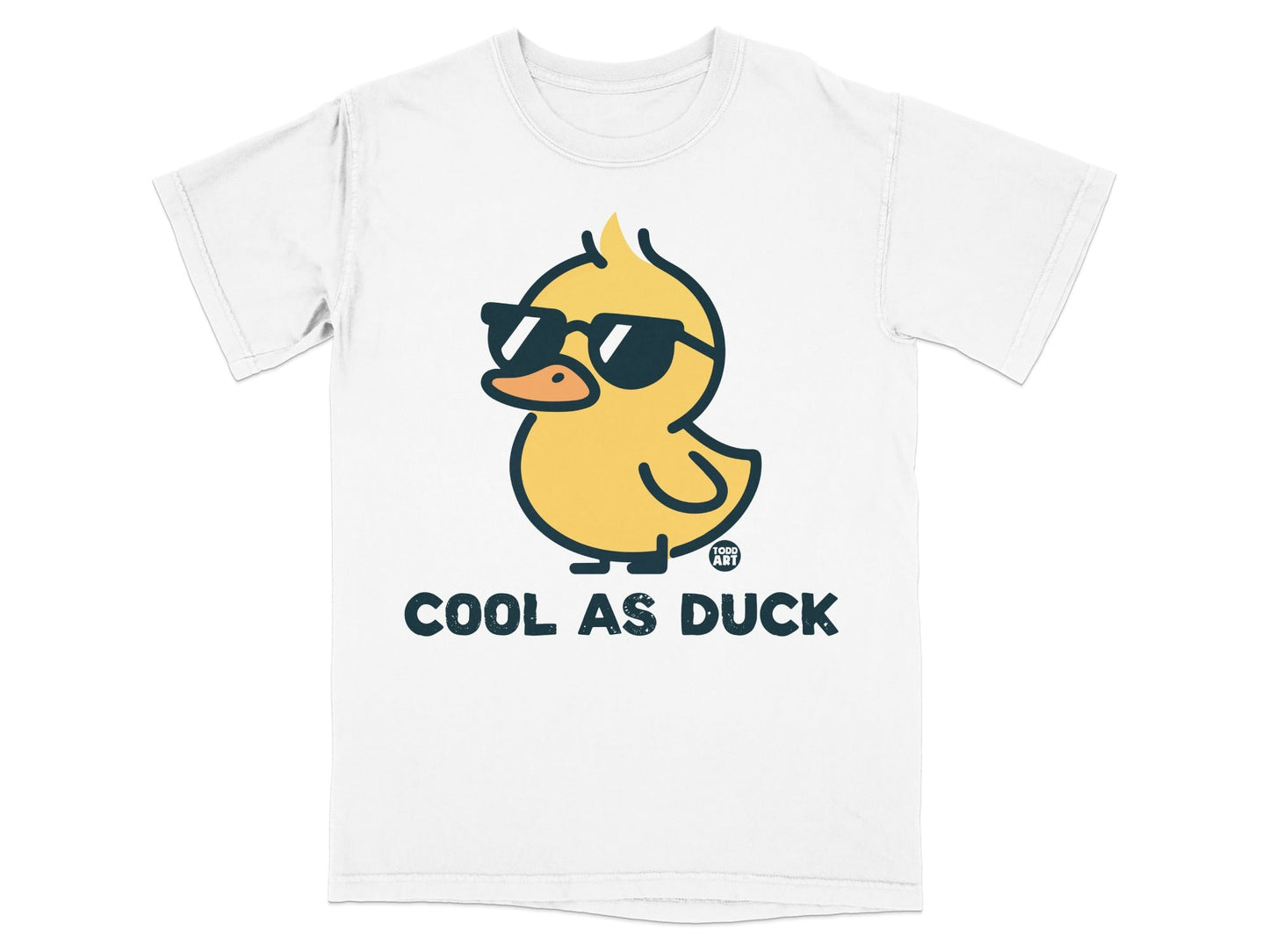 Cool As Duck Graphic Tee Fun Duck T-Shirt