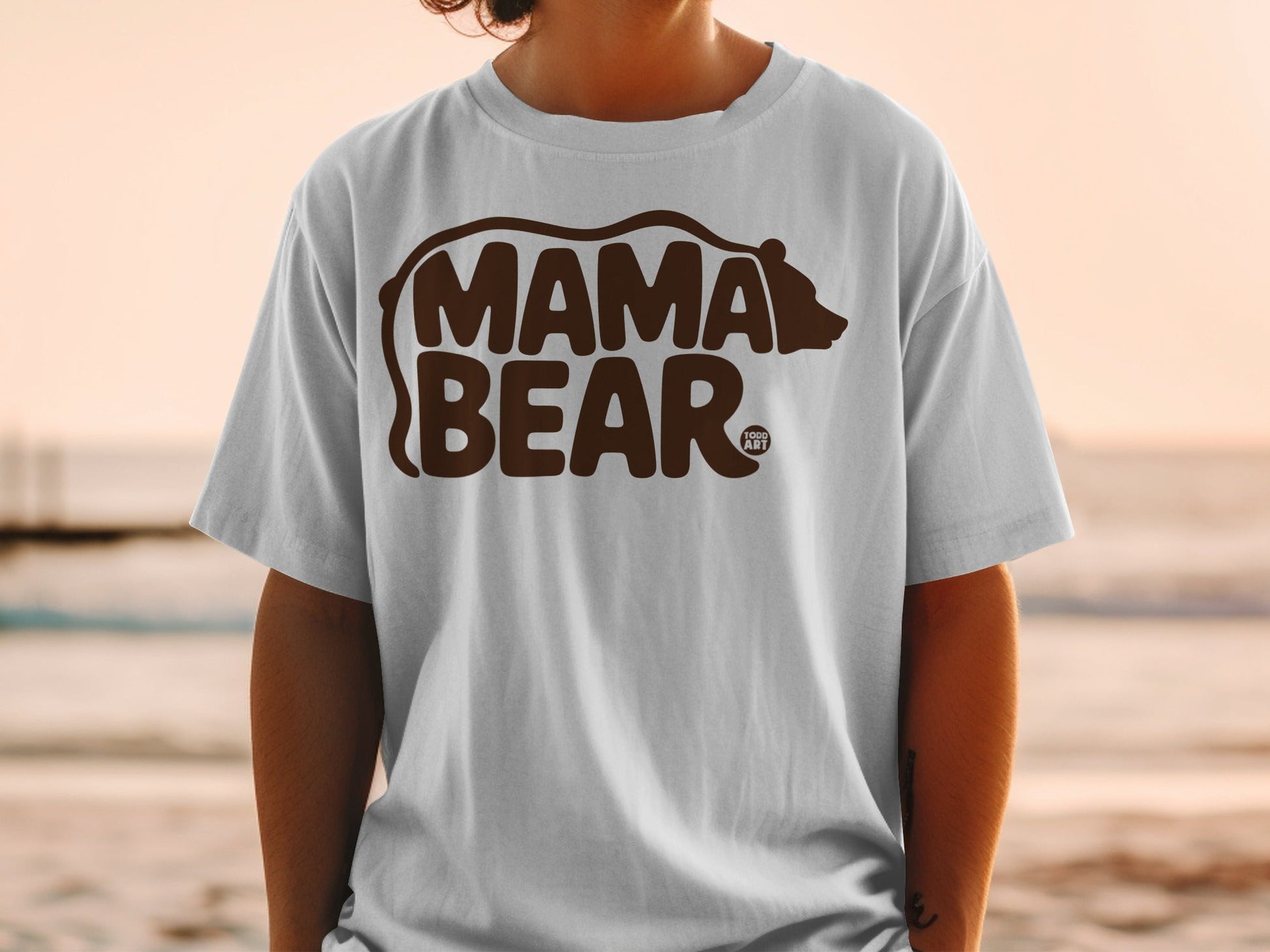 Mama Bear Graphic T-Shirt for Comfort and Style
