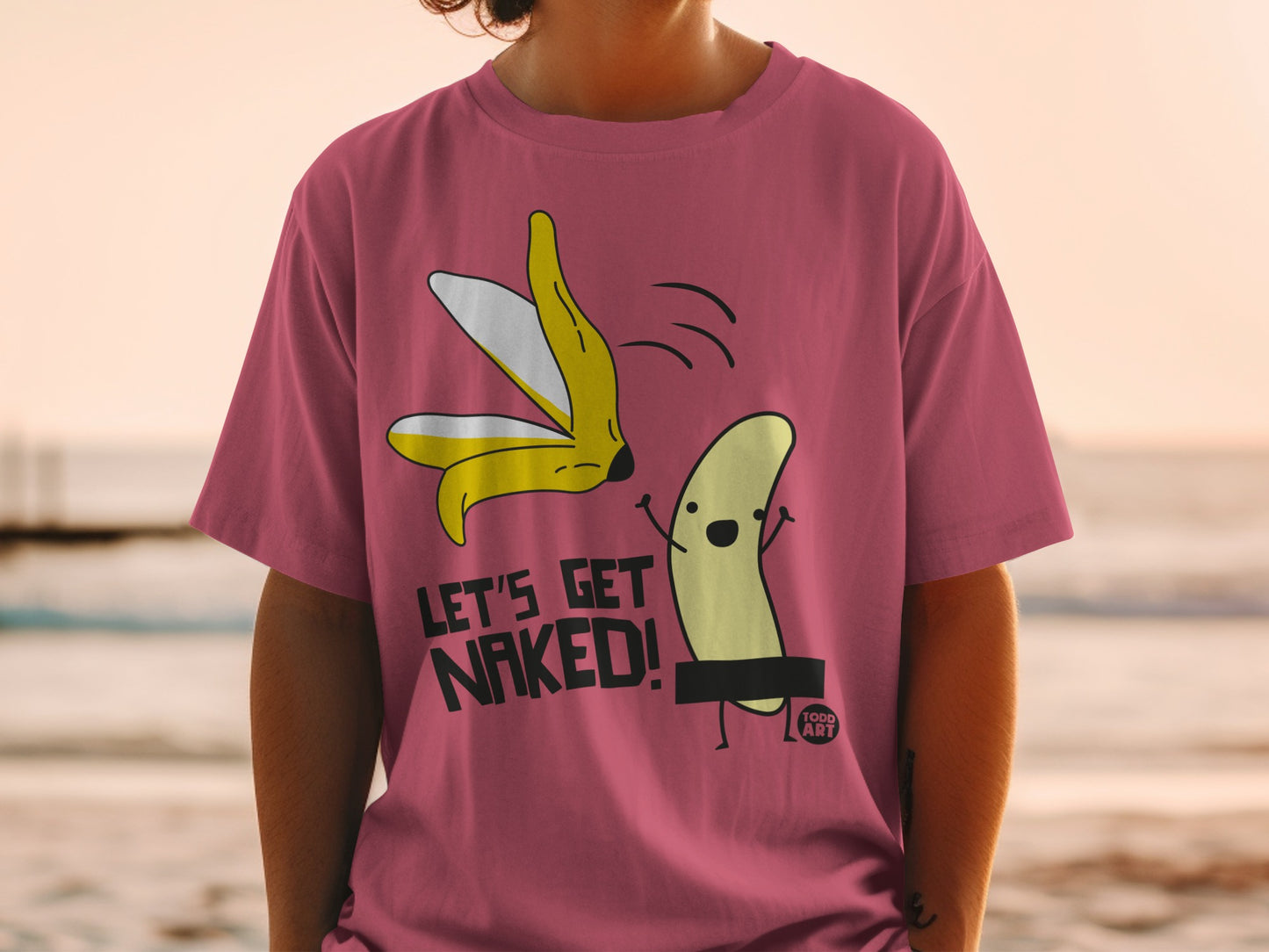 Funny Banana Get Naked Todd Art Design product type