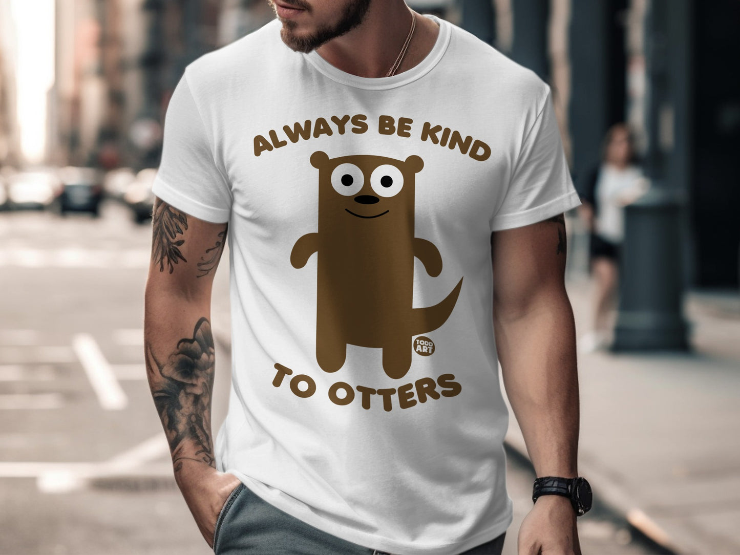 Always Be Kind to Otters Graphic Shirt