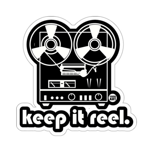 Open Reel Tape Deck Keep It Reel TODD ART 