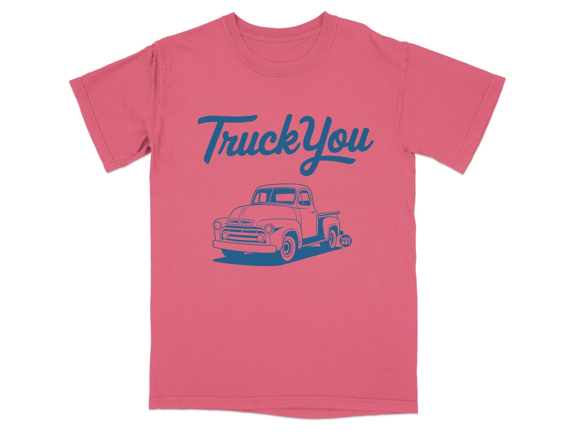 Truck You Graphic Tee Vintage Style Shirt