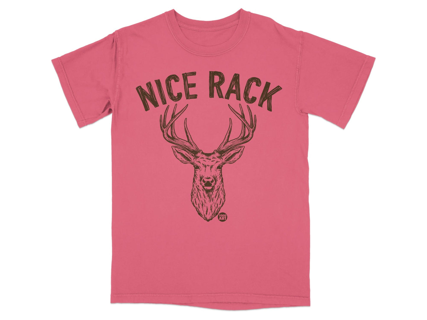 Nice Rack Deer Antlers Design Graphic T-shirt