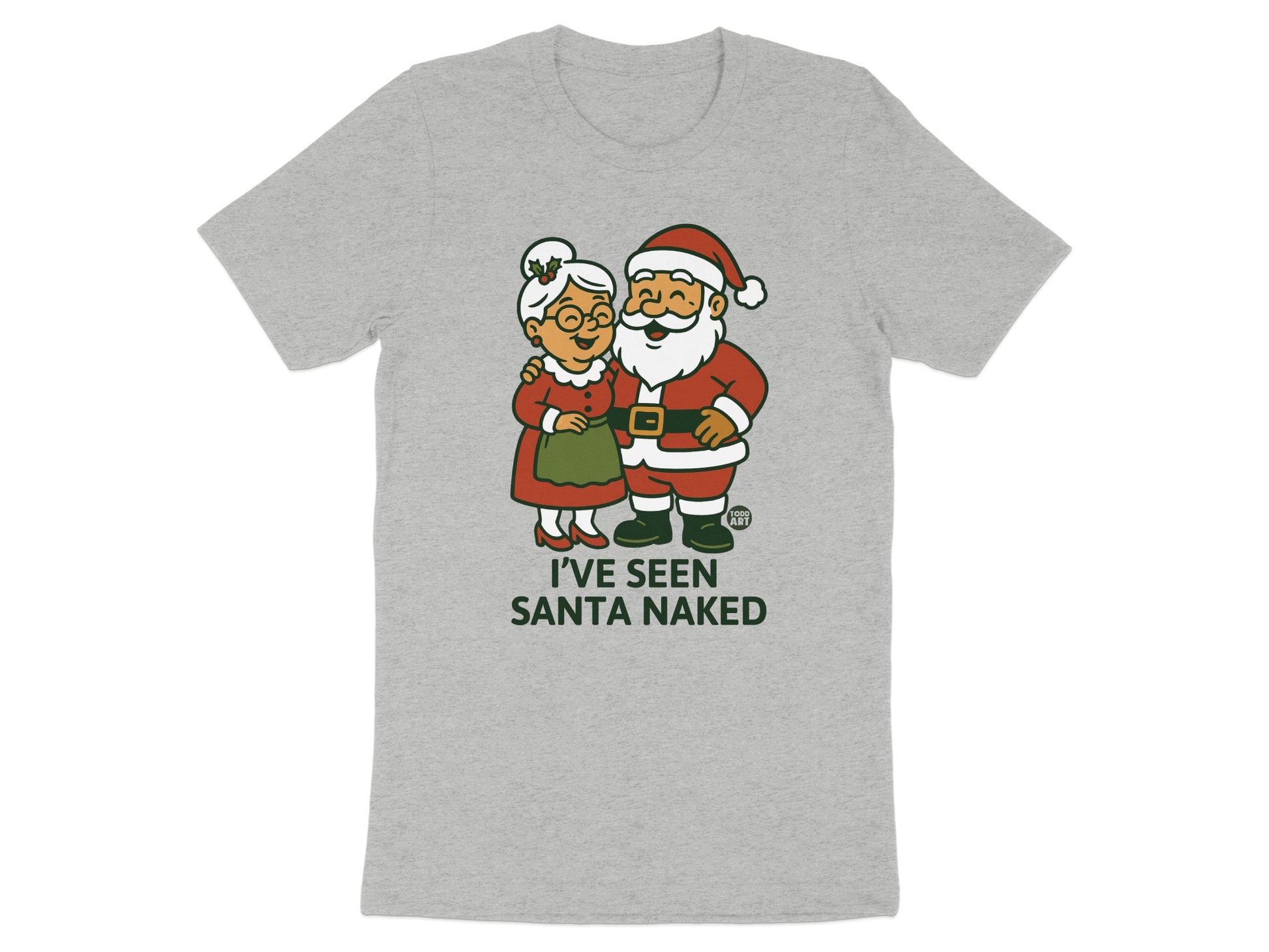 I've Seen Santa Naked Graphic T-Shirt