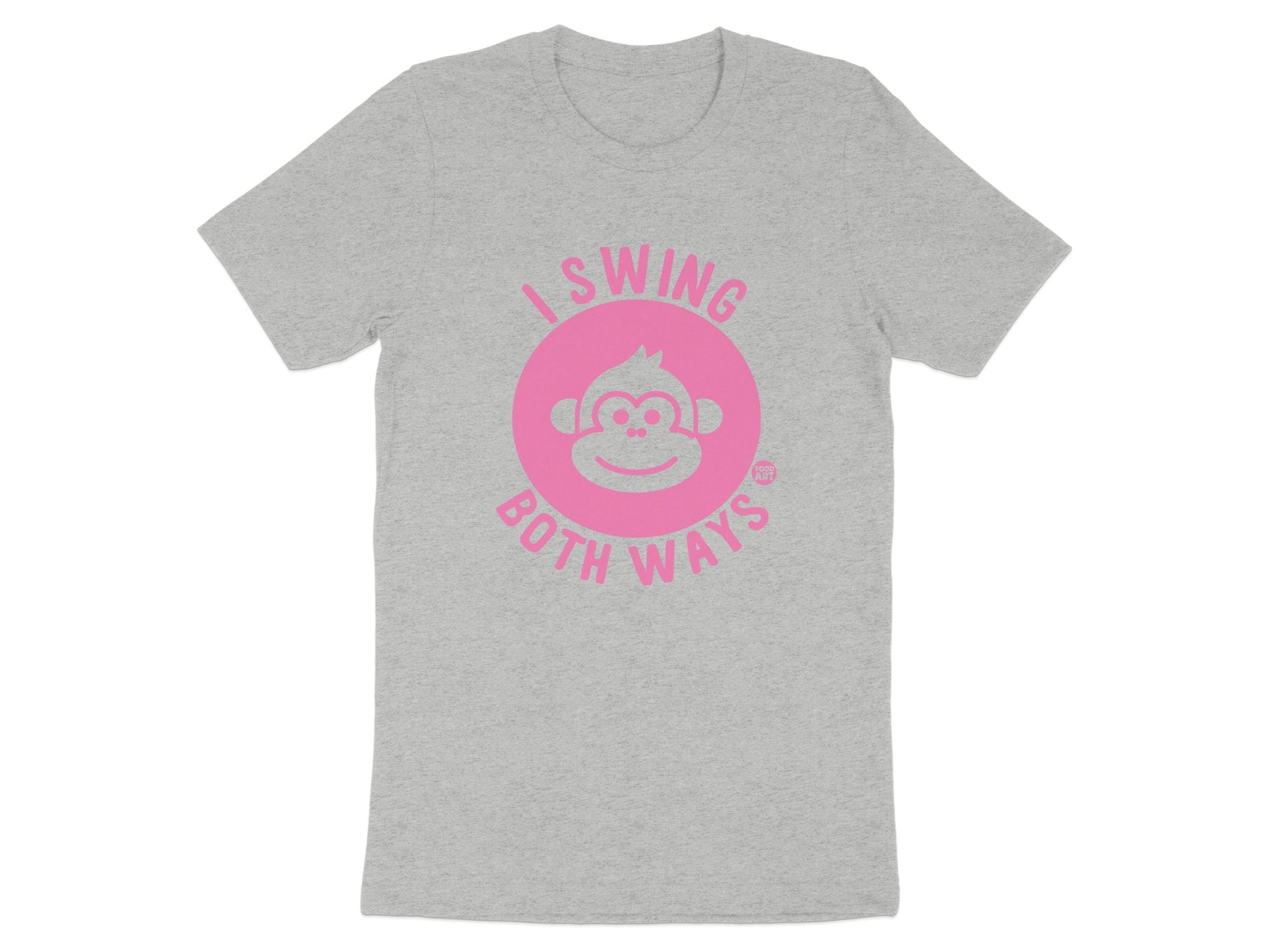 I Swing Both Ways Monkey Design T-shirt product
