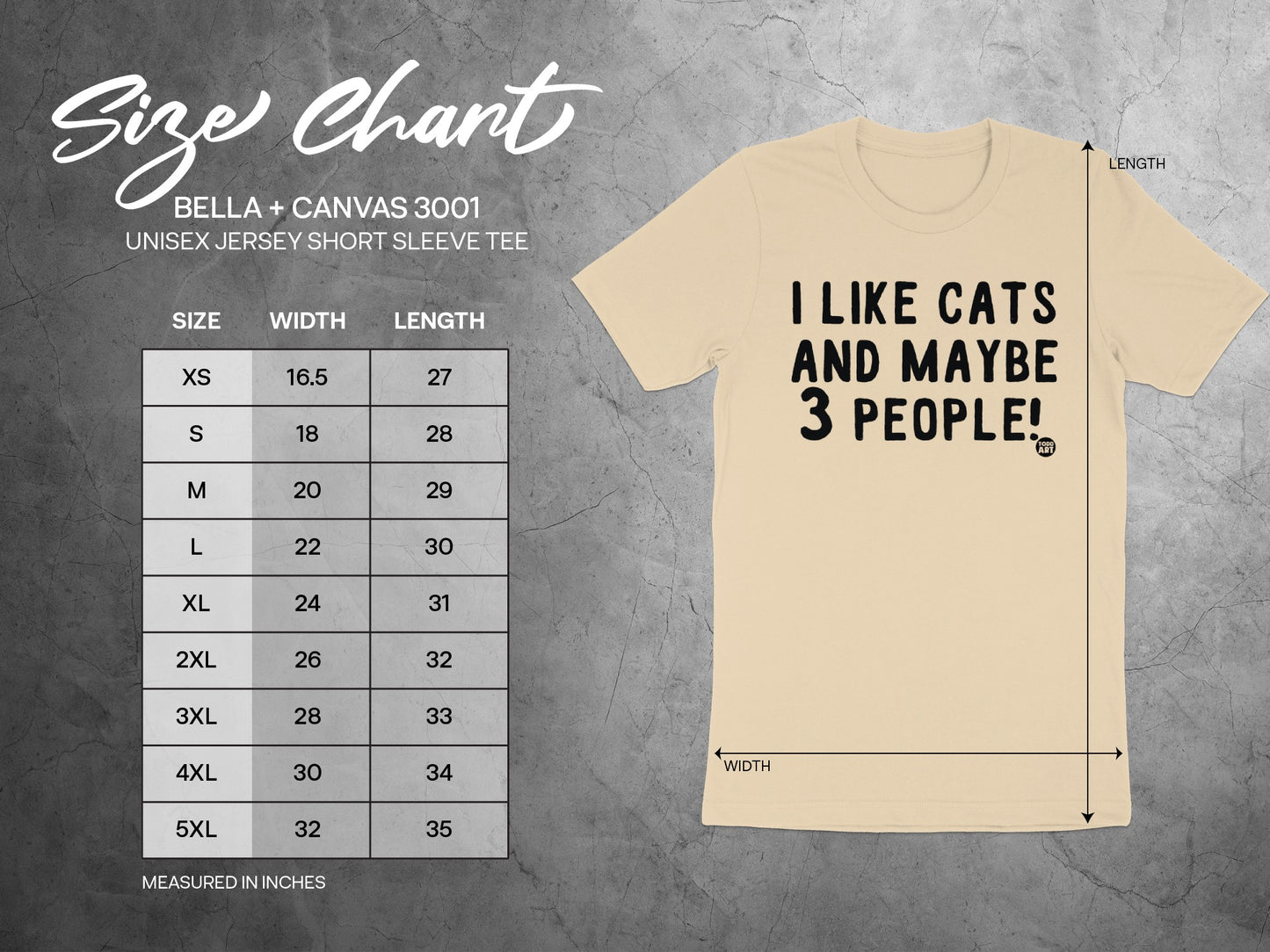 I Like Cats and Maybe 3 People Unisex T-Shirt
