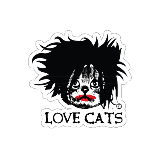 Unique Love Cats Cute Black and White sticker