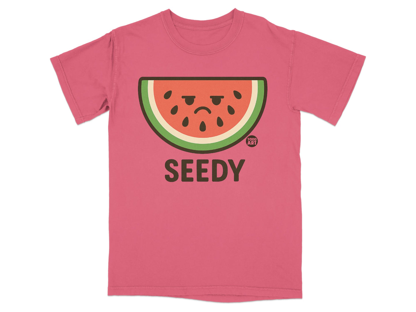 Grumpy Watermelon SEEDY Graphic TODD ART Design product type