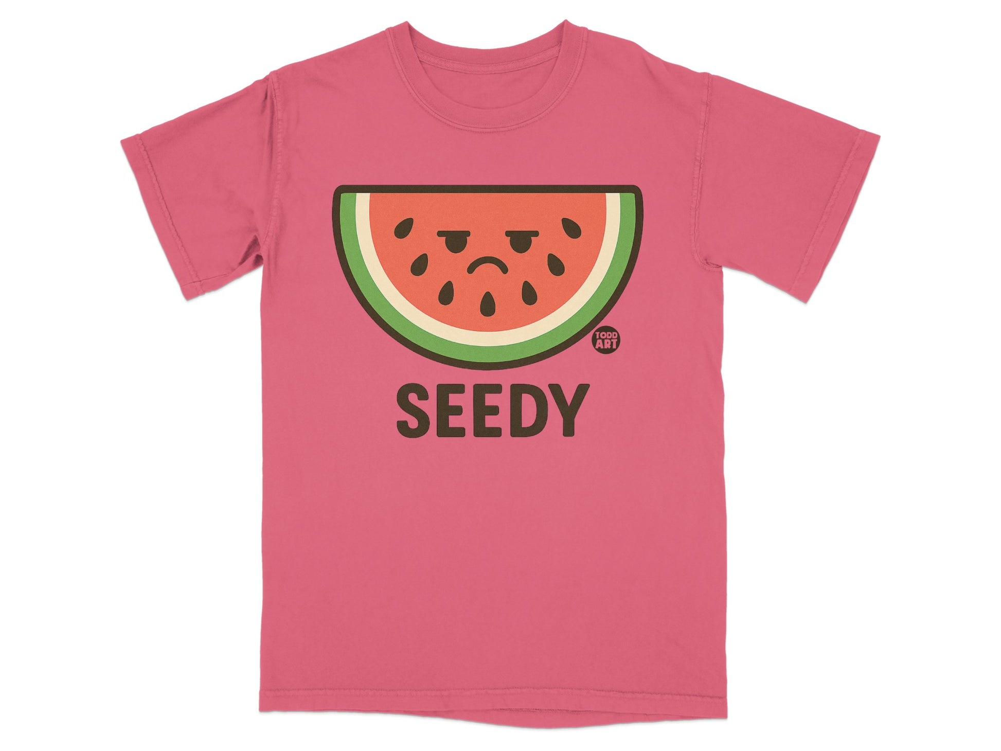 Grumpy Watermelon SEEDY Graphic TODD ART Design product type