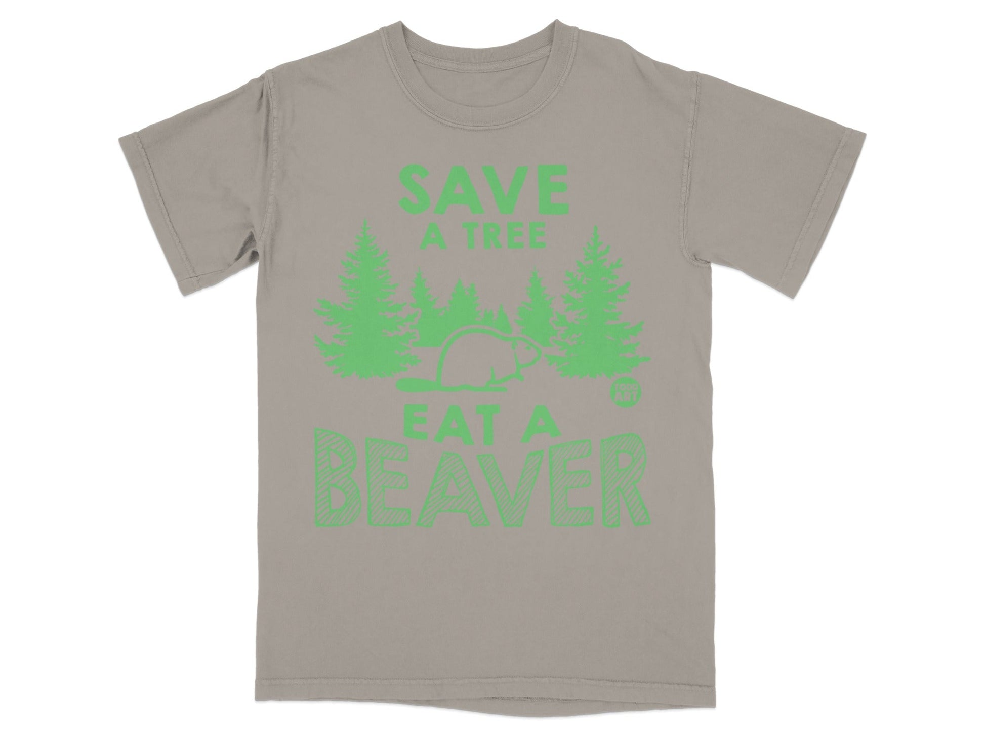 Save a Tree Eat a Beaver Graphic T-shirt