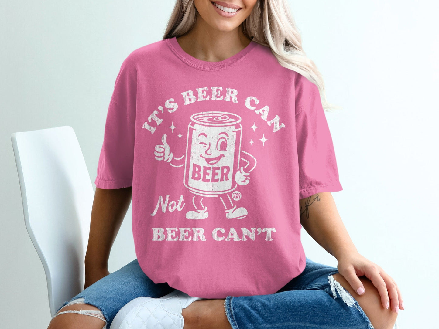It's Beer Can Not Beer Can't Graphic Tee Shirt