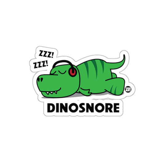 Cute Sleeping Dinosaur With Headphones Product