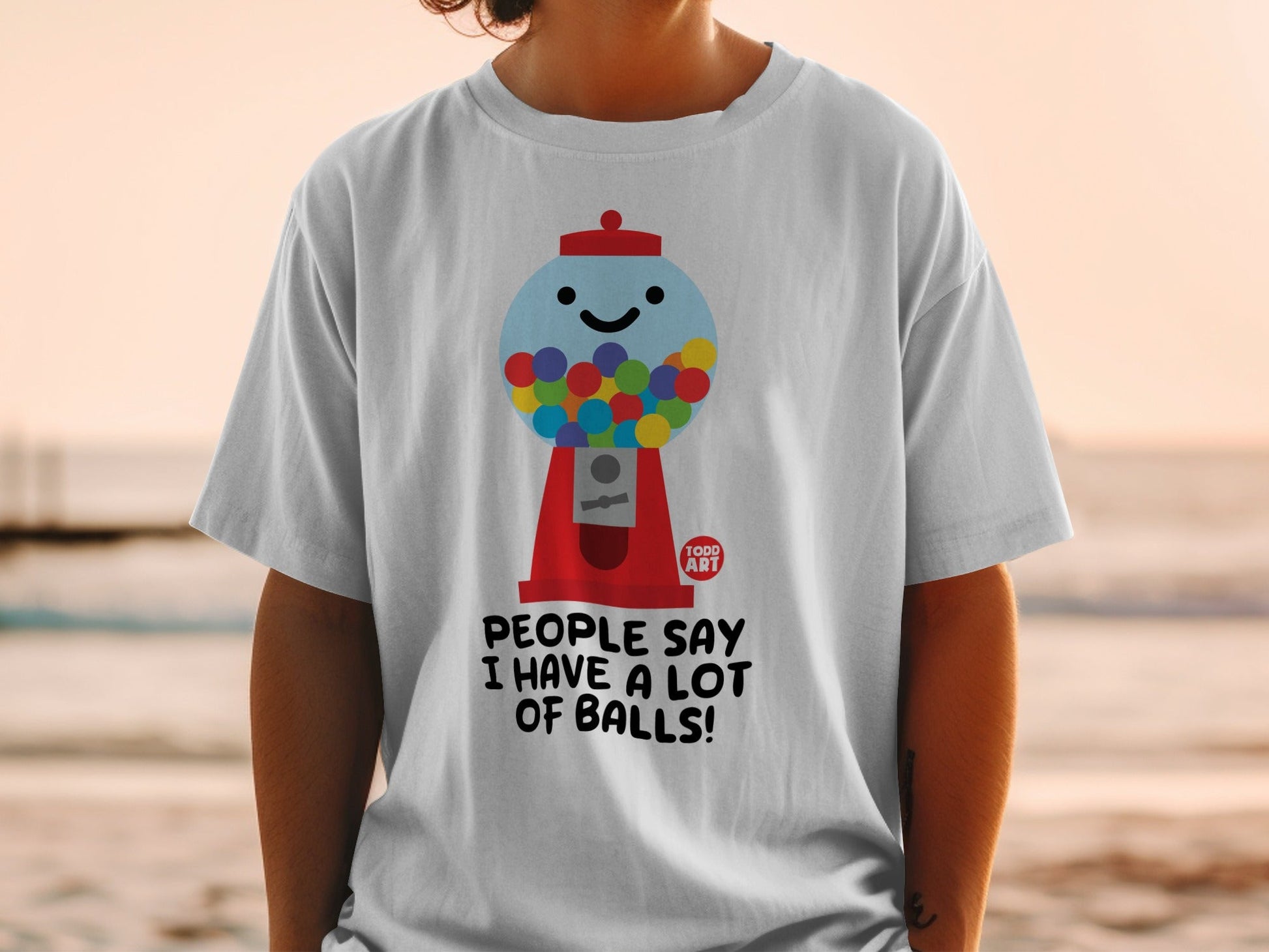 People Say I Have A Lot of Balls Graphic T-shirt