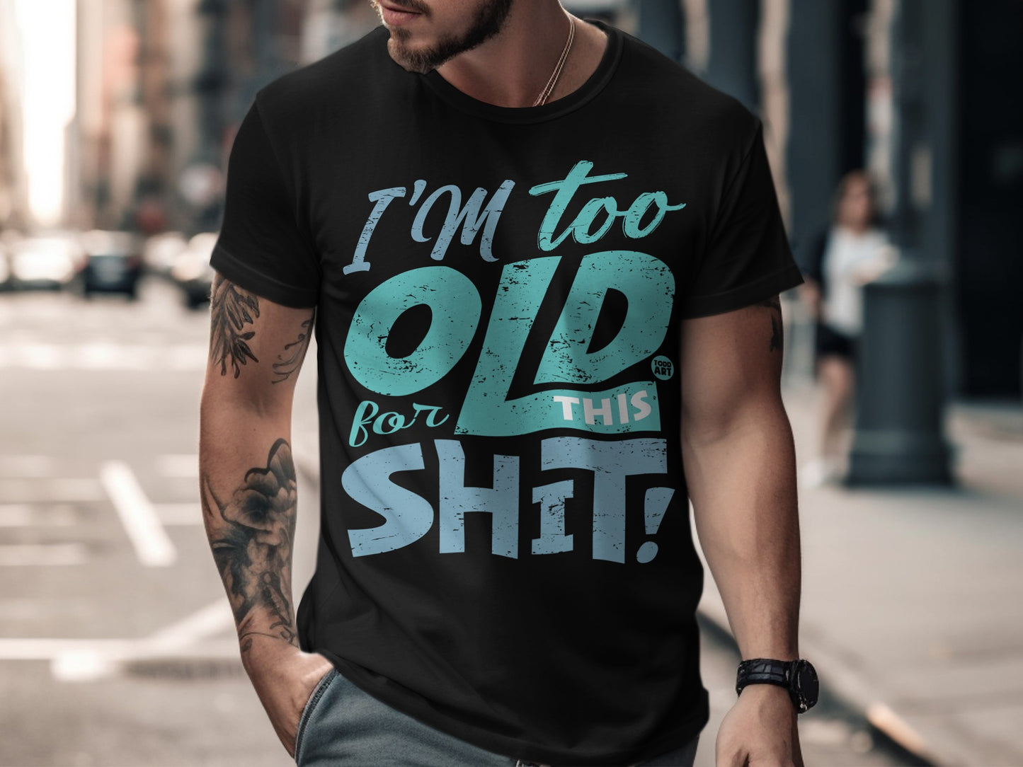 I'm Too Old For This Shit Graphic Tee Product
