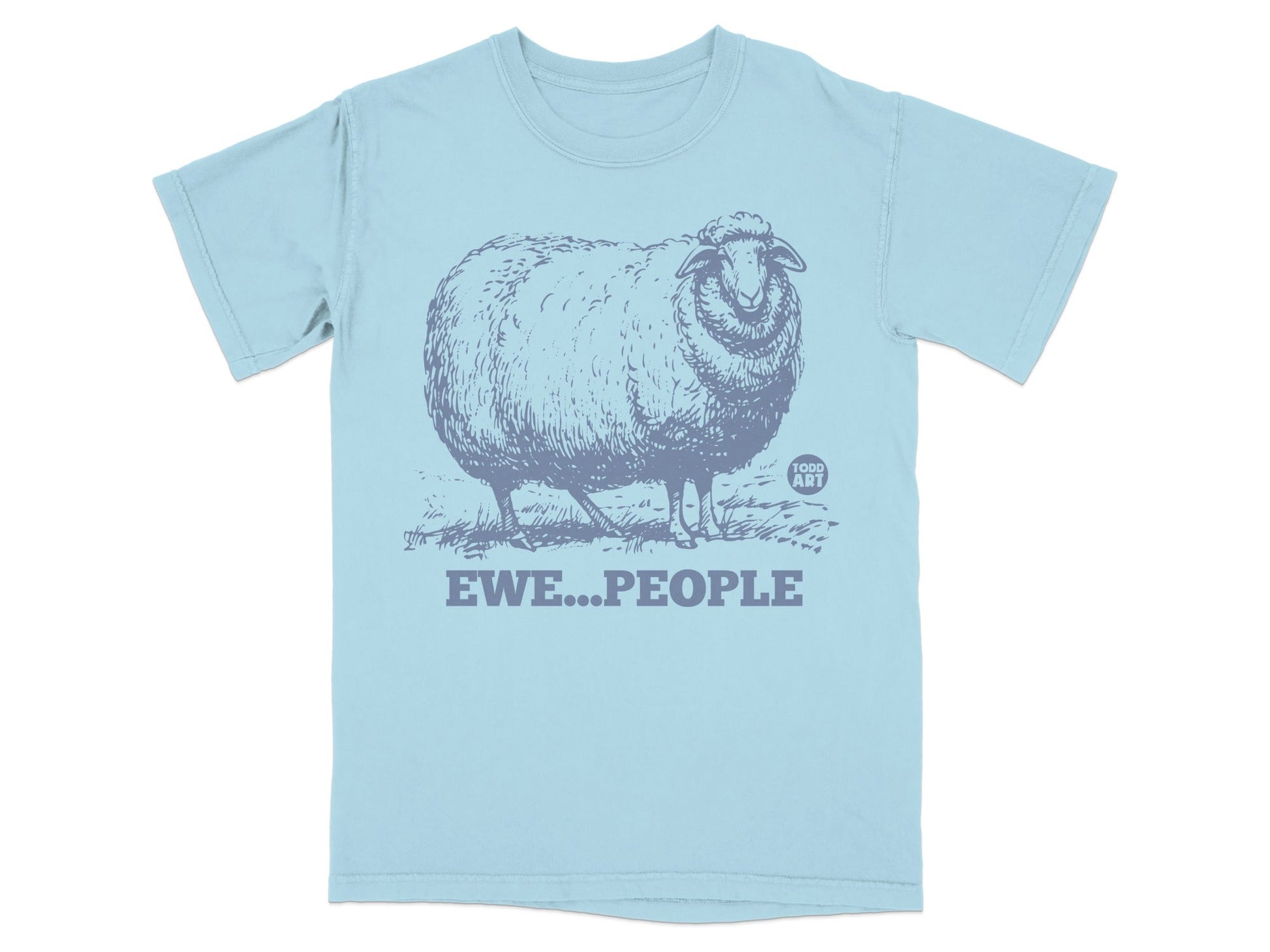 Ewe People Graphic Tee T-shirt Sheep Pun Product