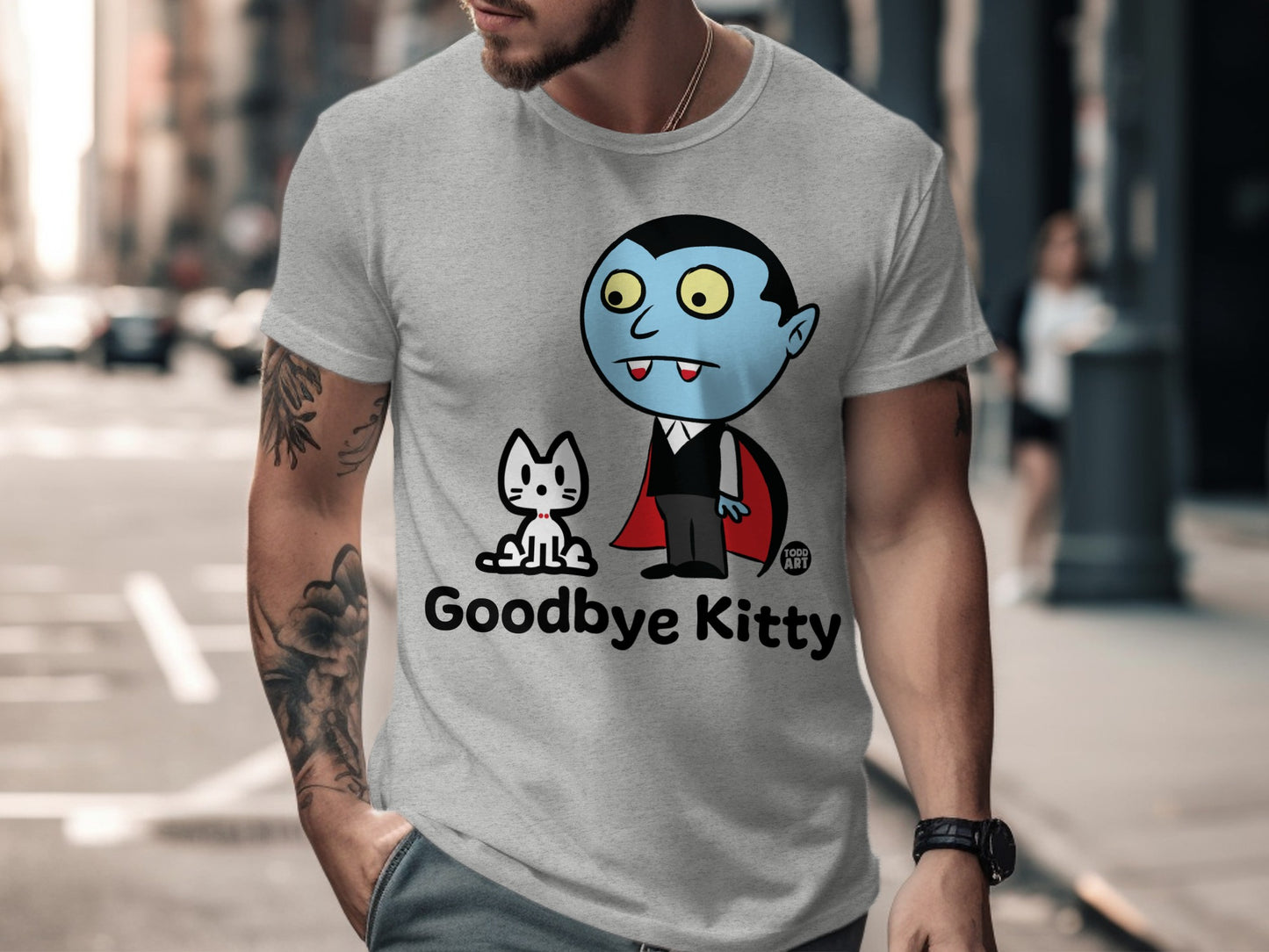 Goodbye Kitty Vampire Graphic T-Shirt product