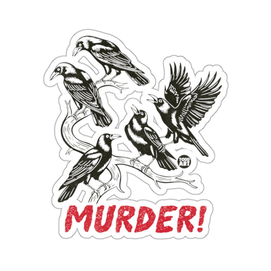 Todd Art Murder Crows Ravens Group Quirky Design 