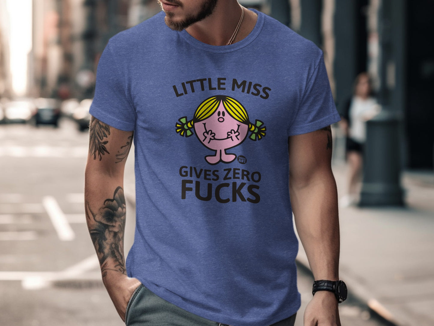 Little Miss Gives Zero F***s Graphic T-Shirt product