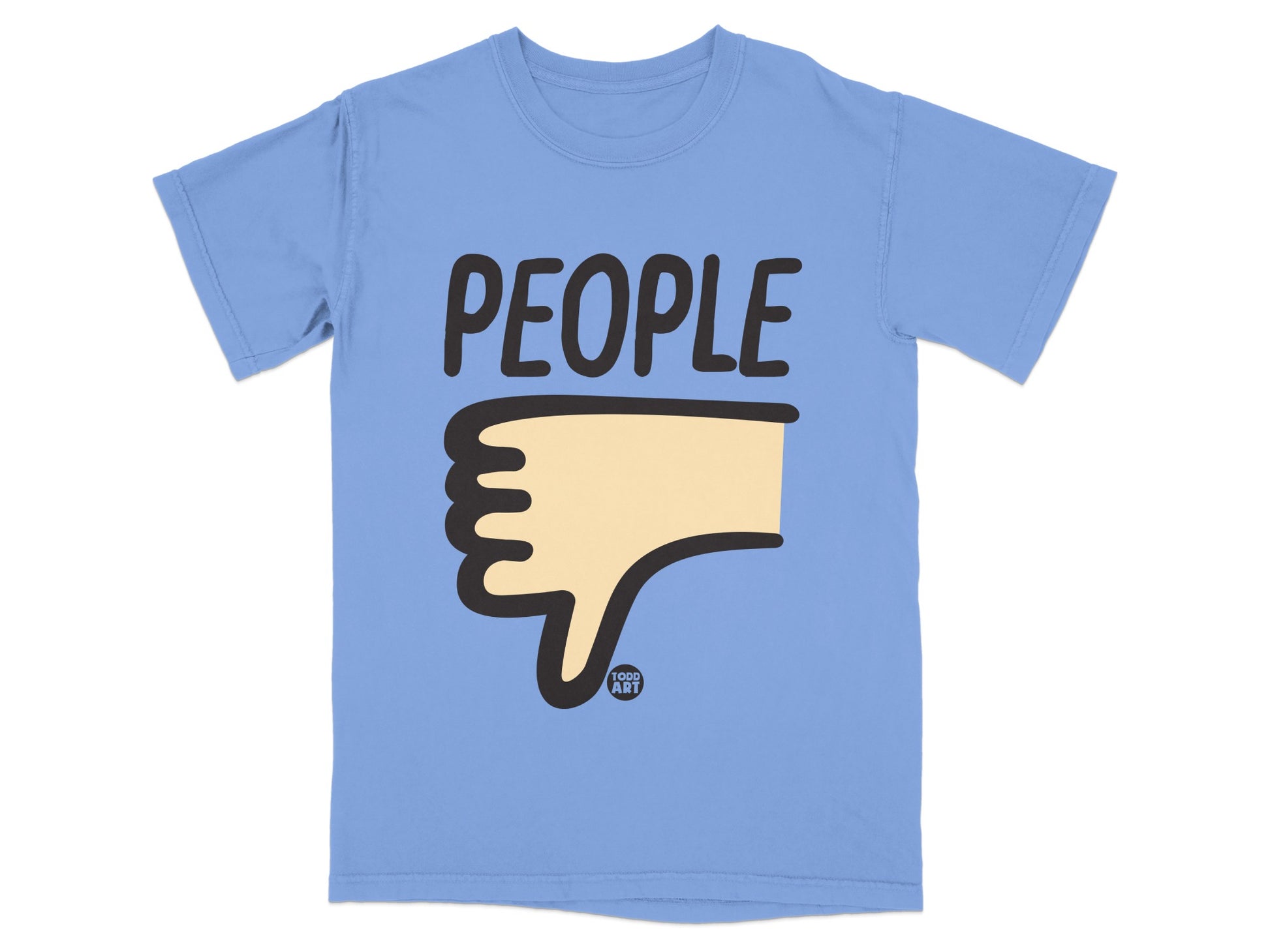 PEOPLE Thumbs Down TODD ART Graphic Design product type