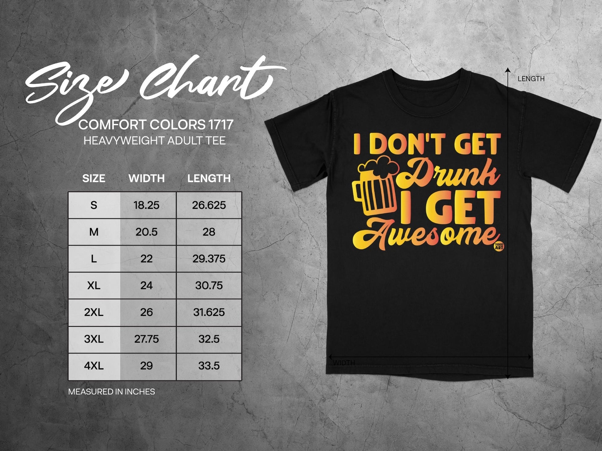 I Don't Get Drunk I Get Awesome Graphic T-Shirt