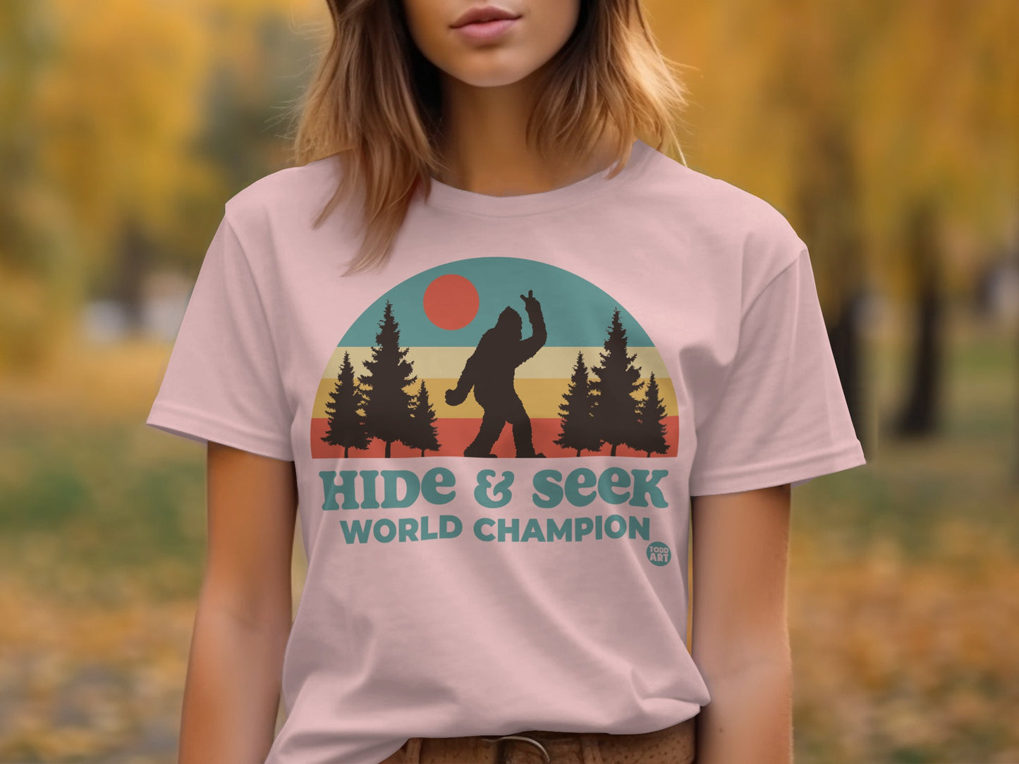 Hide and Seek World Champion Graphic Tee Shirt
