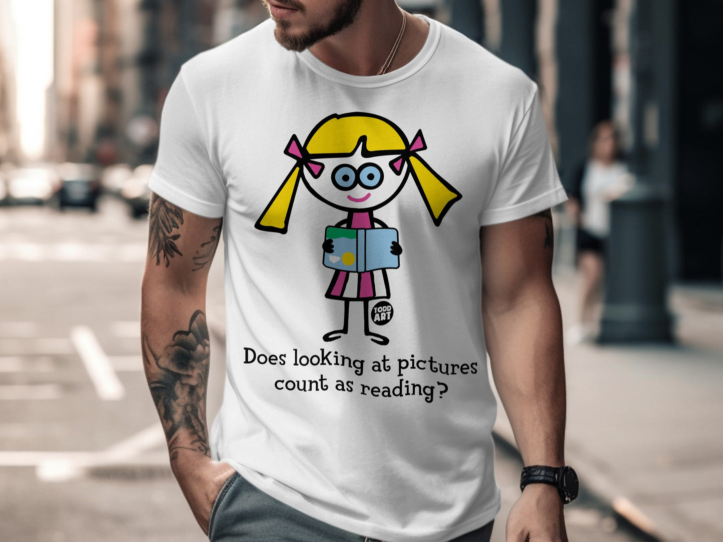 Does Looking At Pictures Count As Reading? T-Shirt