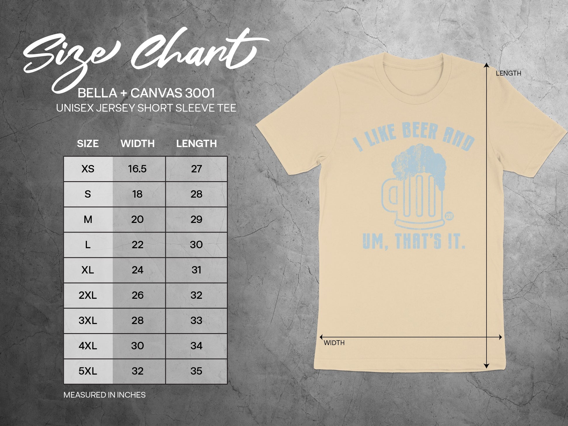 I Like Beer and Um That's It Statement Tee product