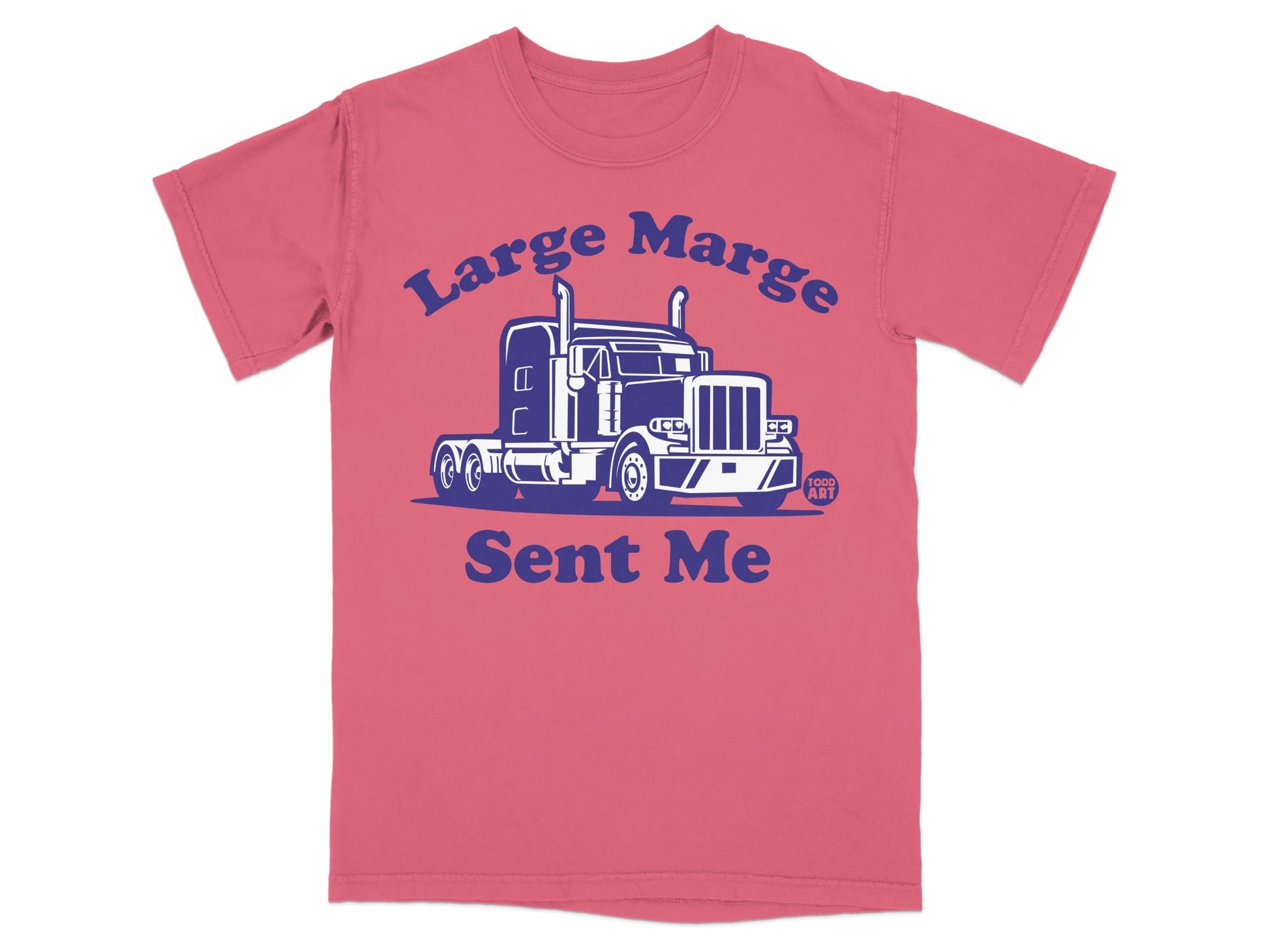 Large Marge Sent Me Graphic Truck T-shirt