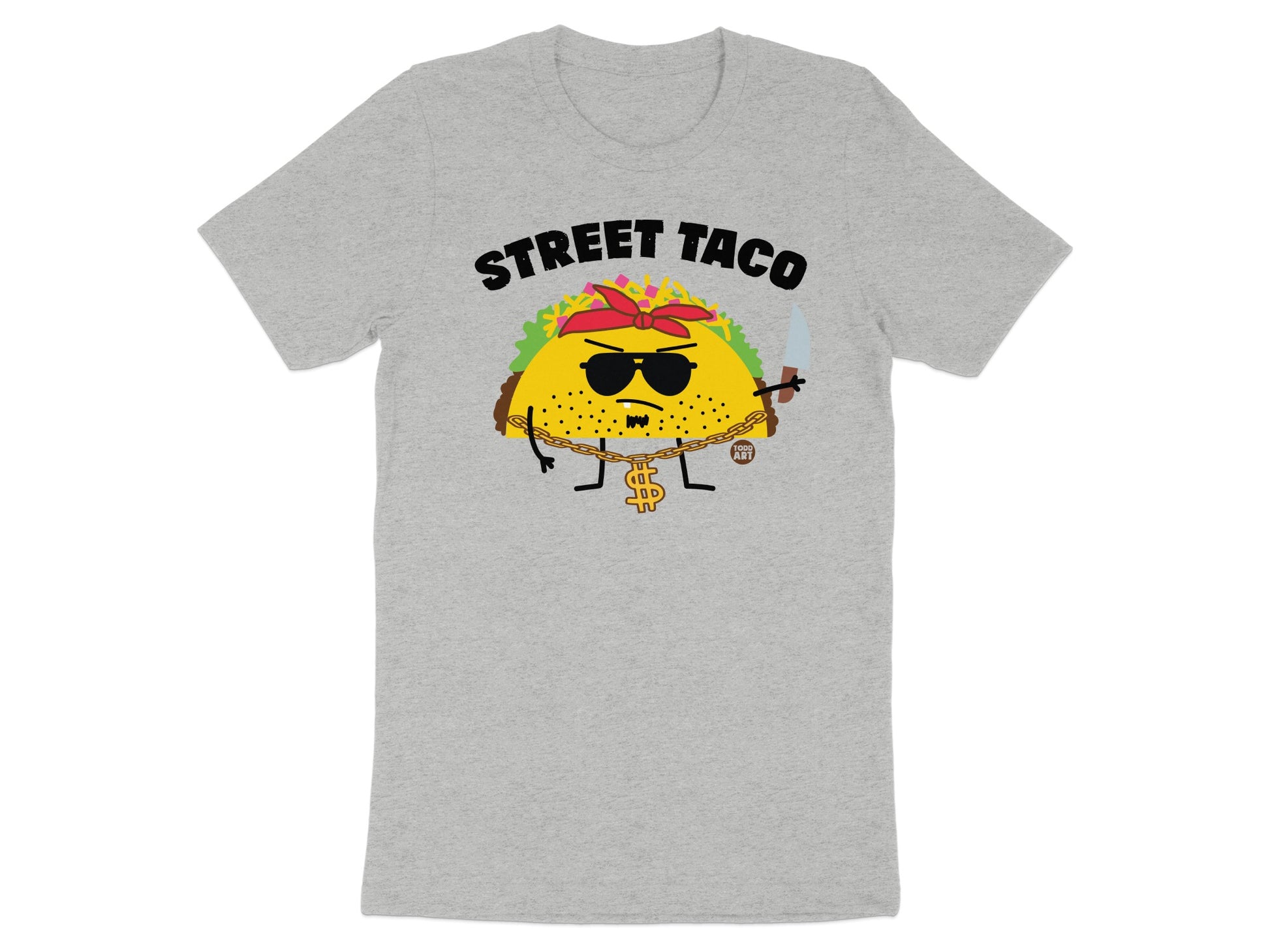 Cool Graphic Street Taco Funny T-Shirt Design