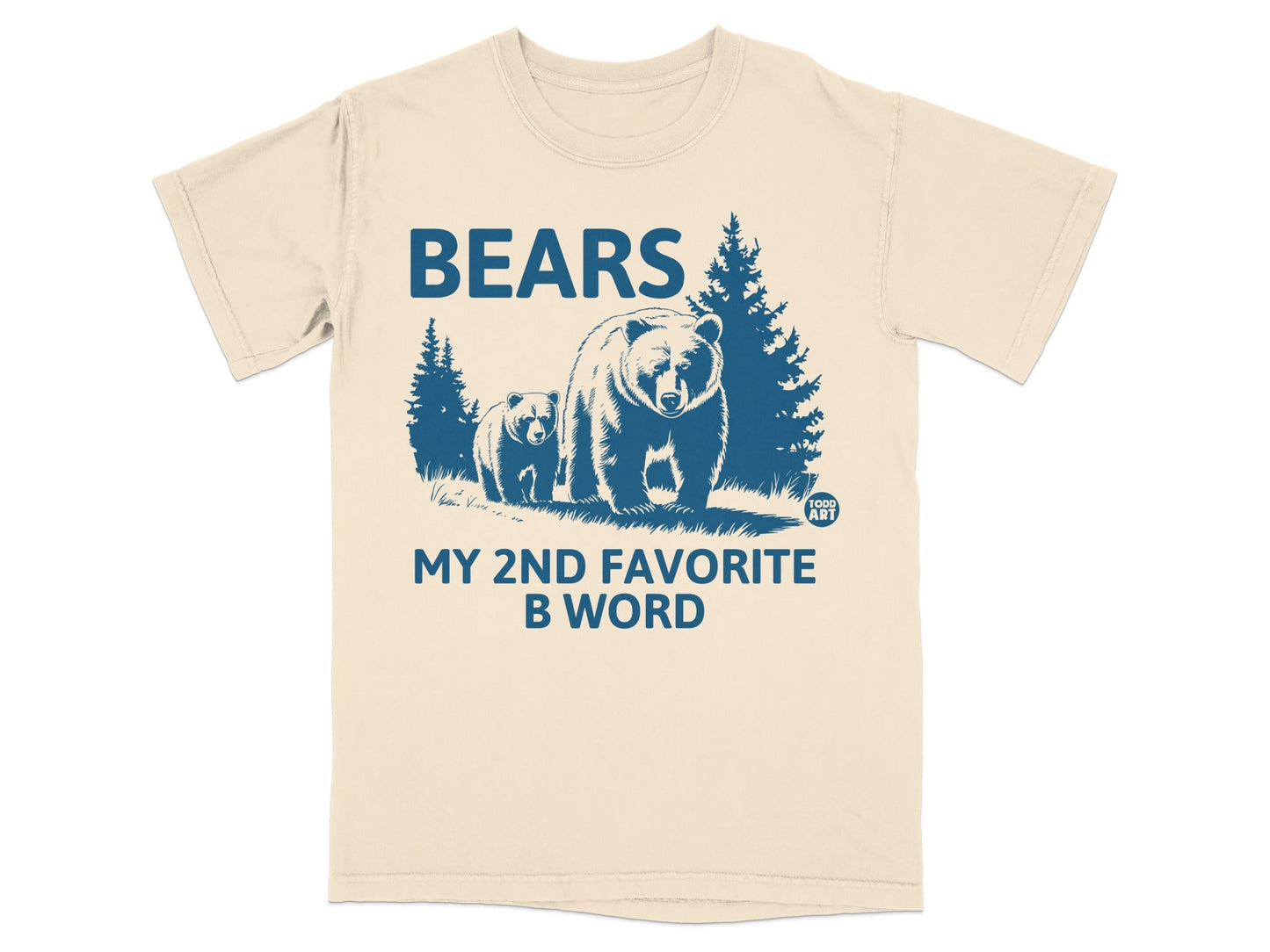 Bears My 2nd Favorite B Word Graphic T-shirt