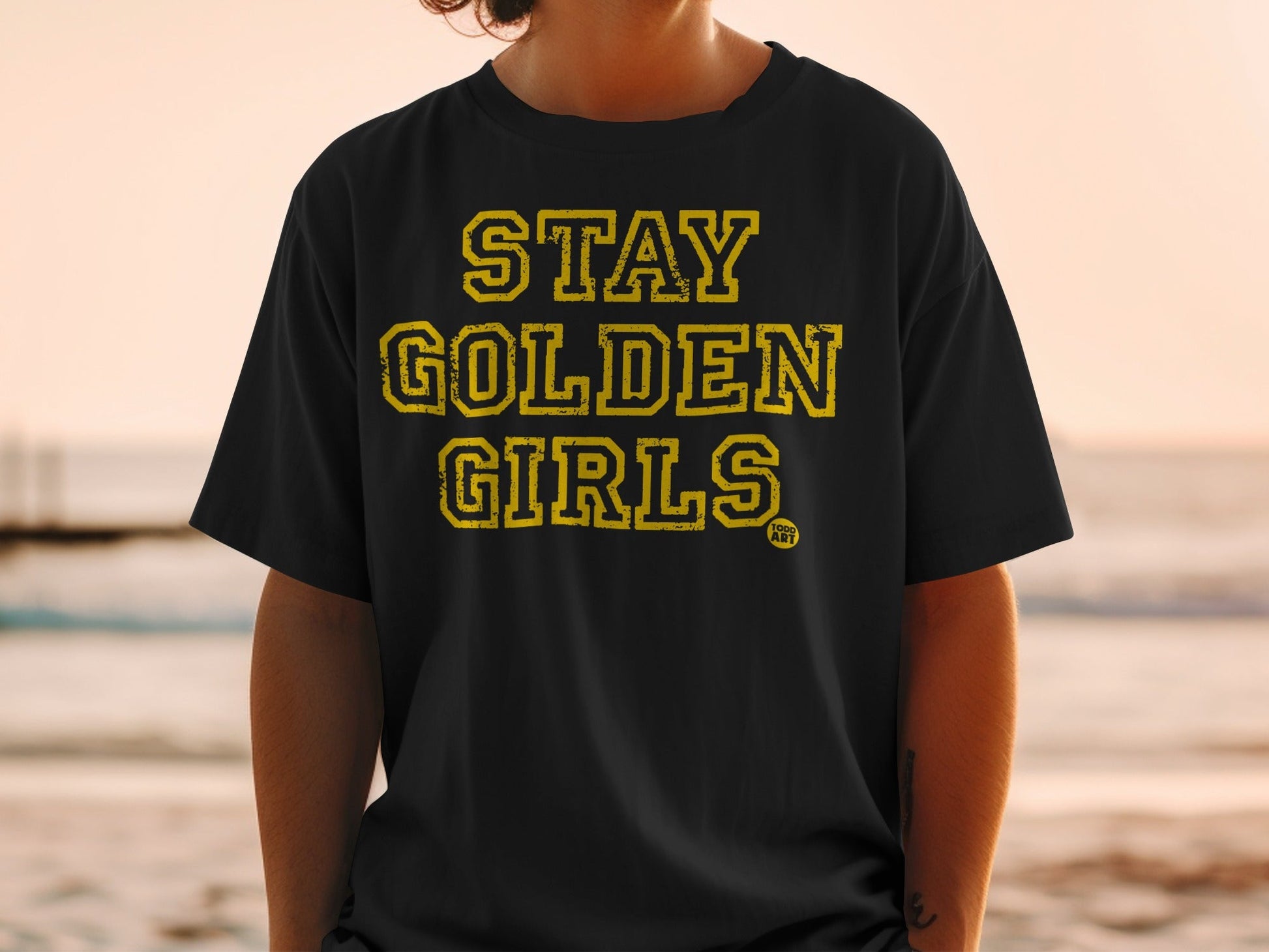 Stay Golden Girls Graphic T-Shirt for Casual Wear