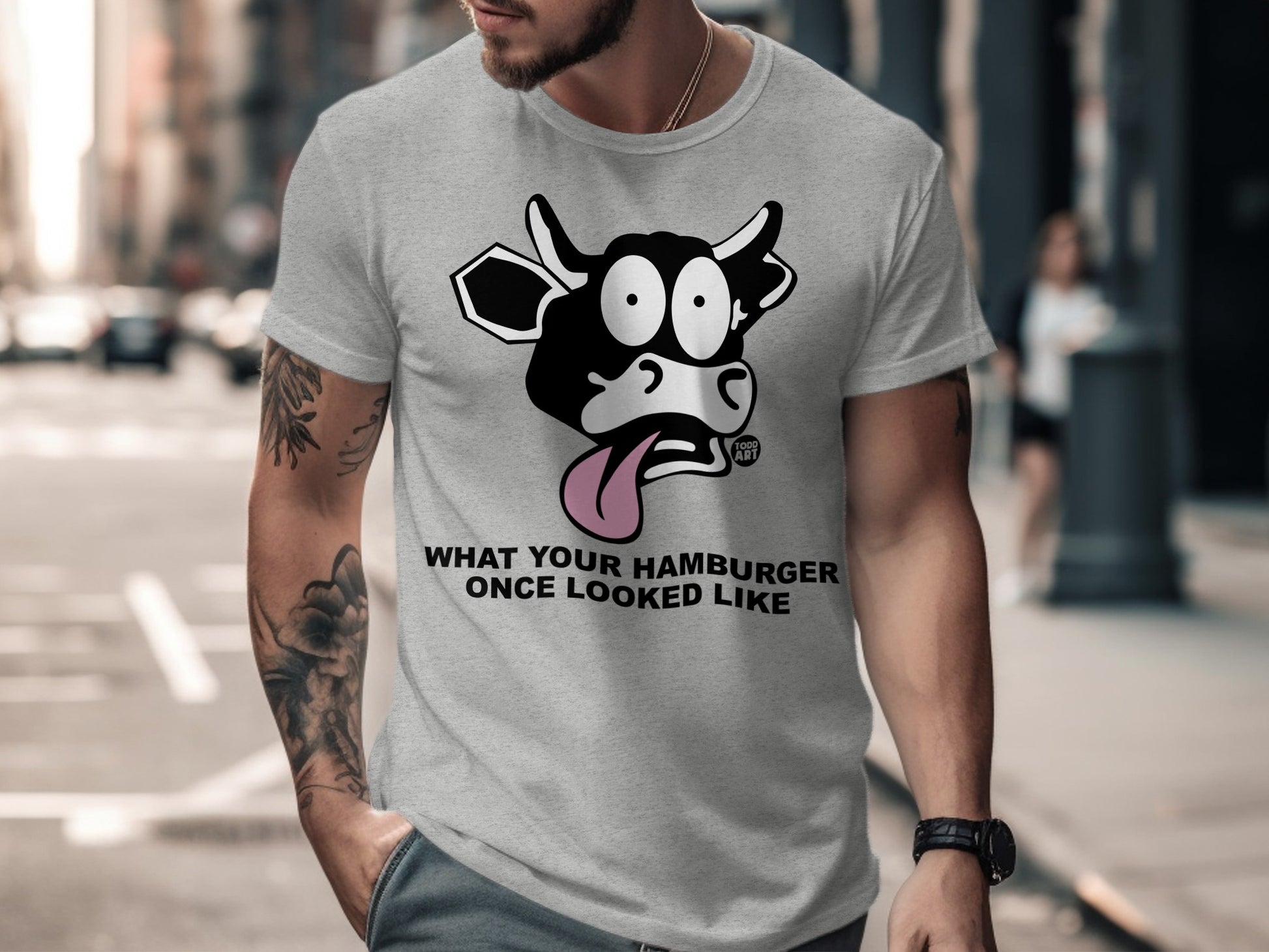 What Your Hamburger Once Looked Like T-Shirt